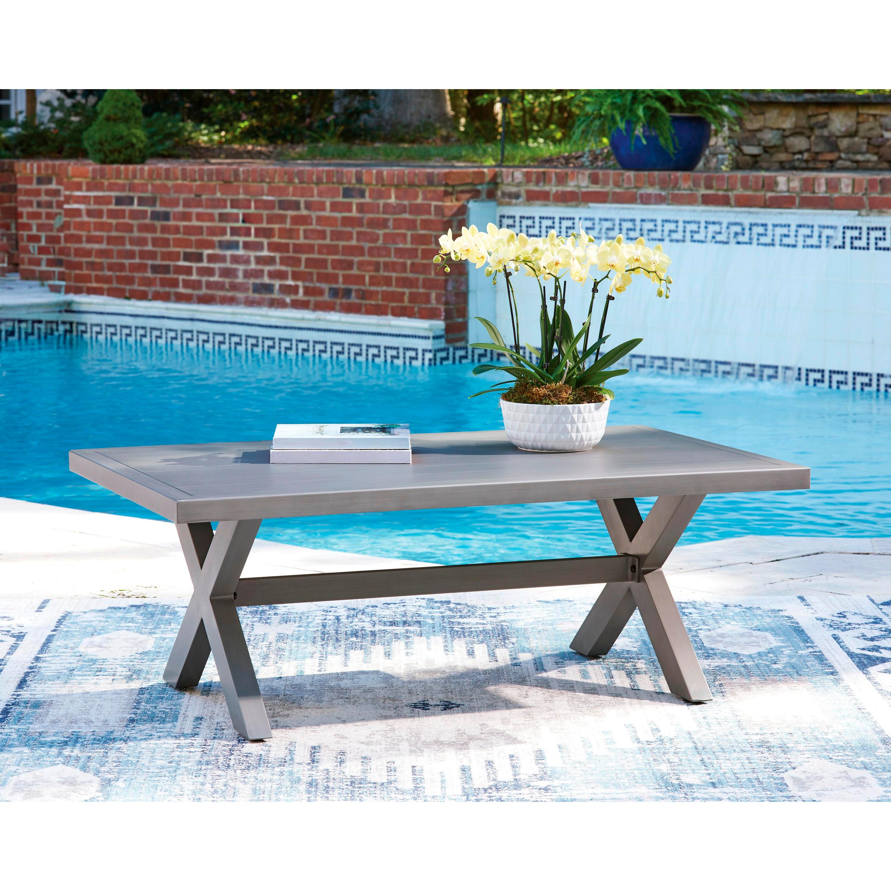Signature Design by Ashley Half Moon Beach PCP418-701 Rectangular Cocktail Table IMAGE 3