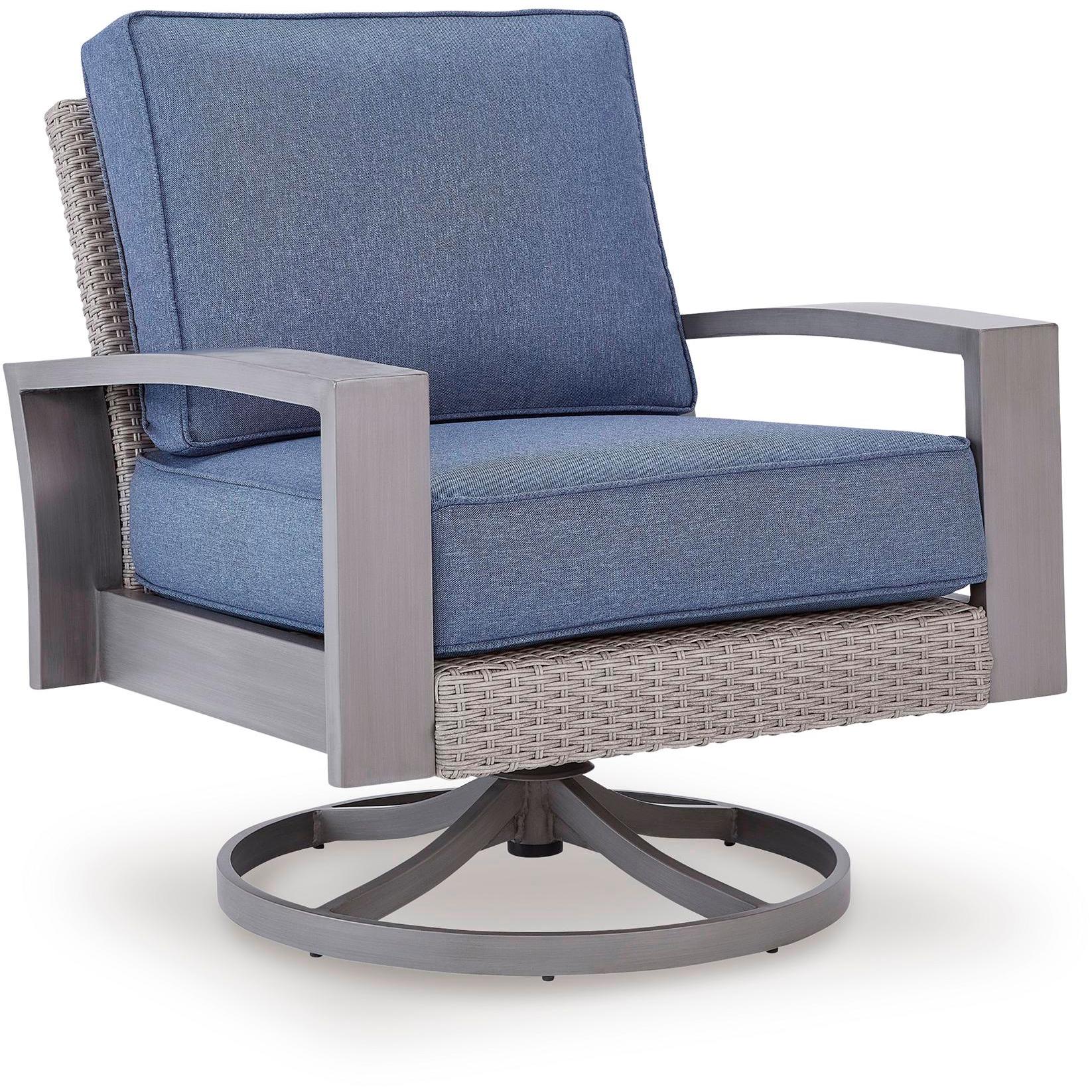 Signature Design by Ashley Half Moon Beach PCP418-821 Swivel Lounge with Cushion IMAGE 1