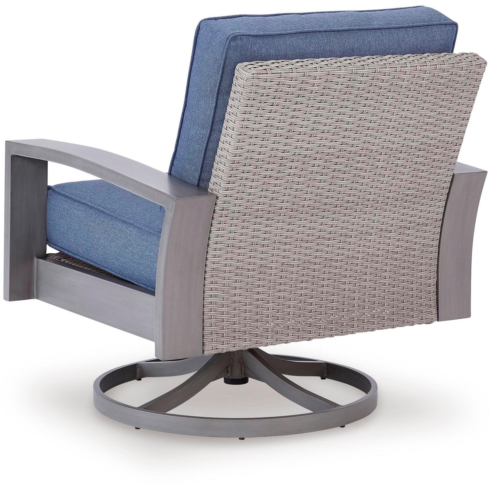 Signature Design by Ashley Half Moon Beach PCP418-821 Swivel Lounge with Cushion IMAGE 3