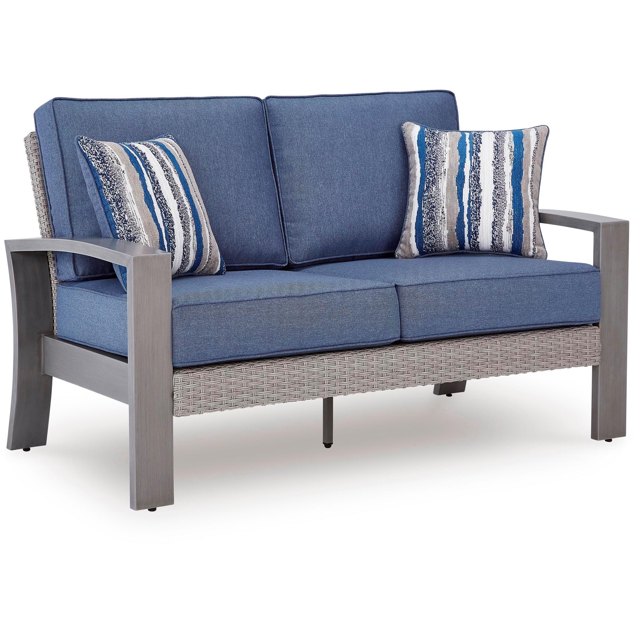 Signature Design by Ashley Half Moon Beach PCP418-835 Loveseat with Cushion IMAGE 1