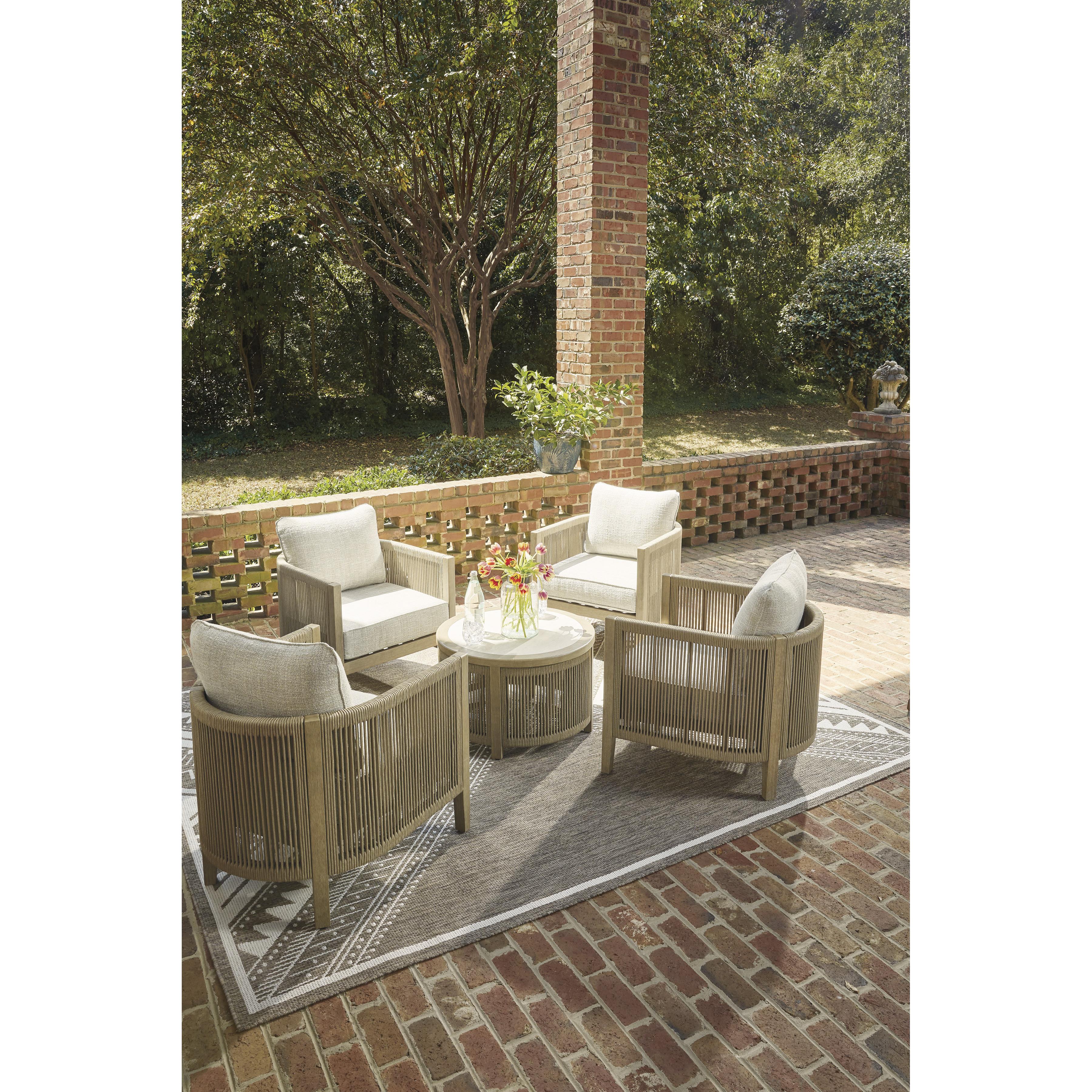 Signature Design by Ashley Spooners Cove PCP469-708 Round Cocktail Table IMAGE 11