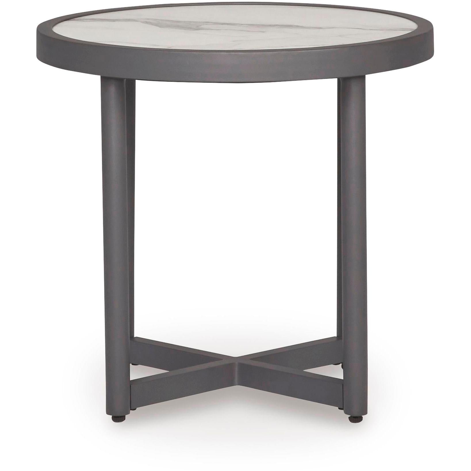 Signature Design by Ashley Ocean Beach PCP510-706 Round End Table IMAGE 2