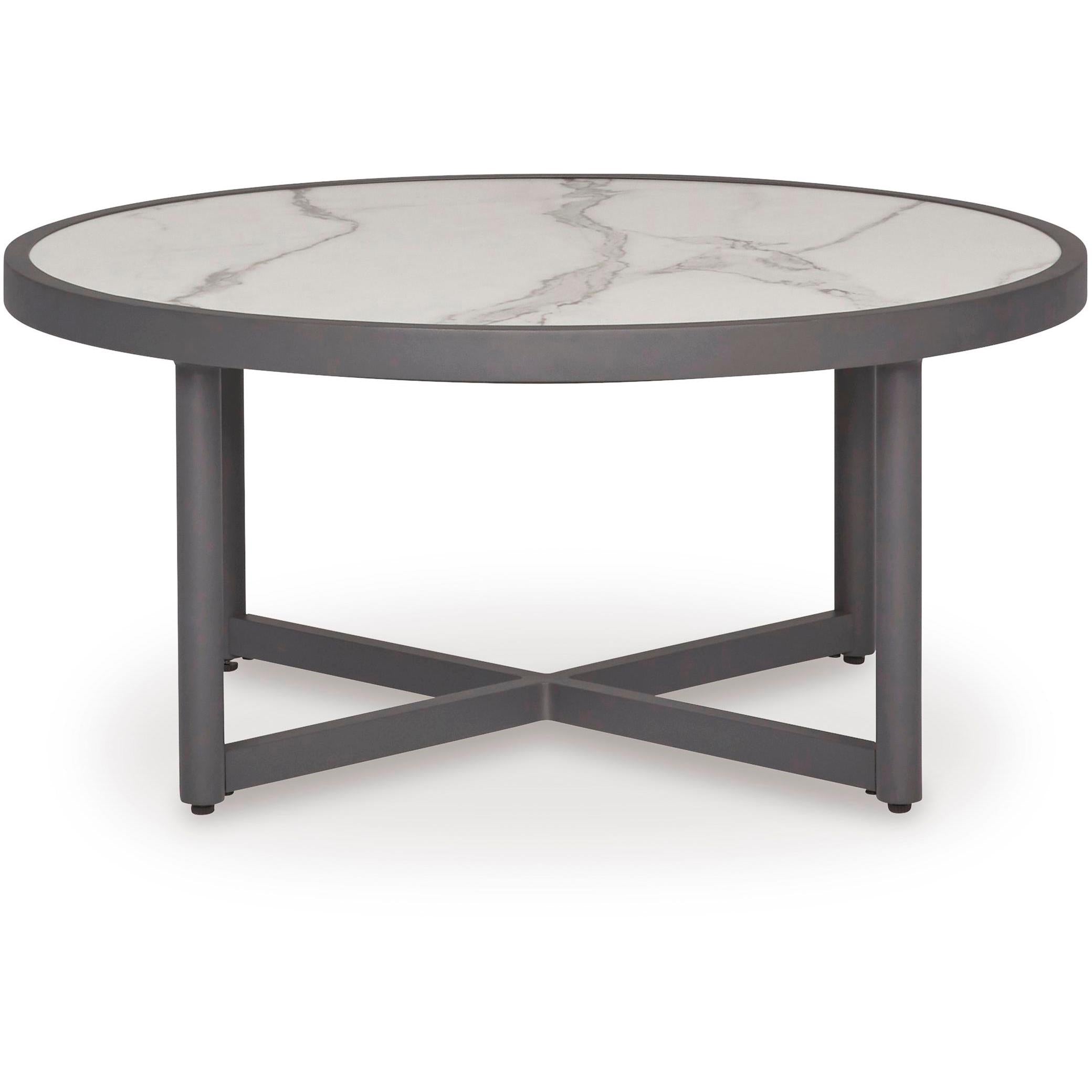 Signature Design by Ashley Ocean Beach PCP510-708 Round Cocktail Table IMAGE 2