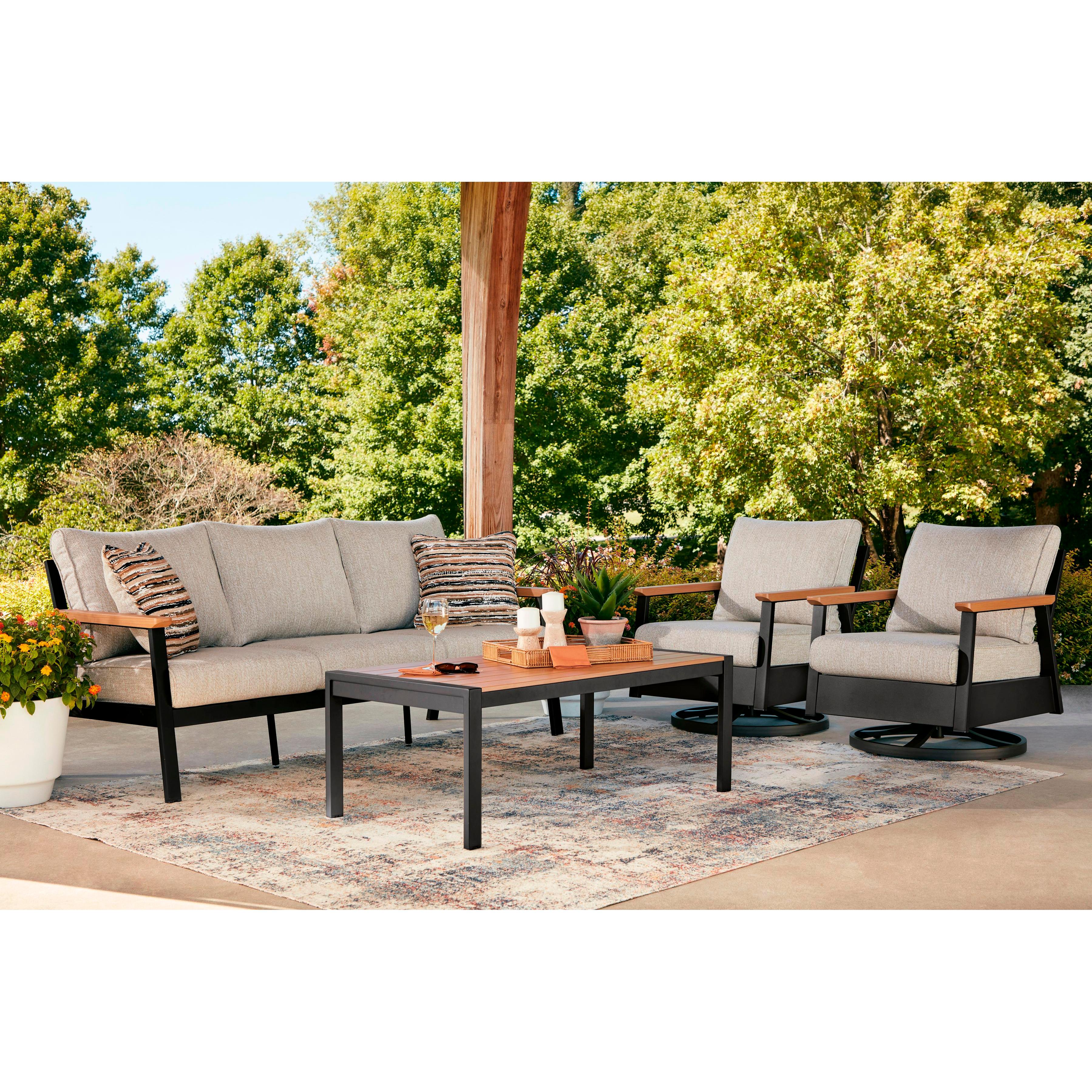 Signature Design by Ashley Carmel Highlands PCP513-081 Sofa/Chairs/Table Set IMAGE 4