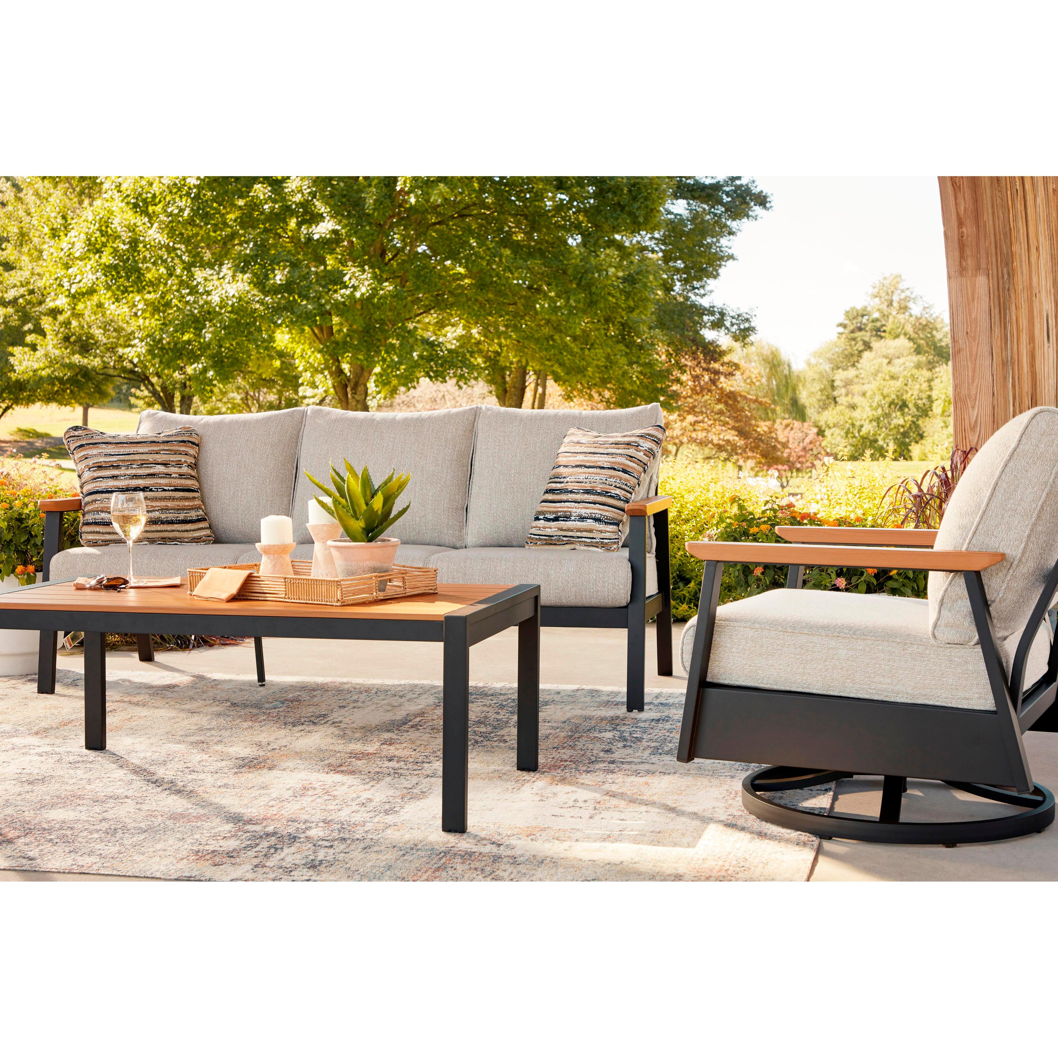 Signature Design by Ashley Carmel Highlands PCP513-081 Sofa/Chairs/Table Set IMAGE 6