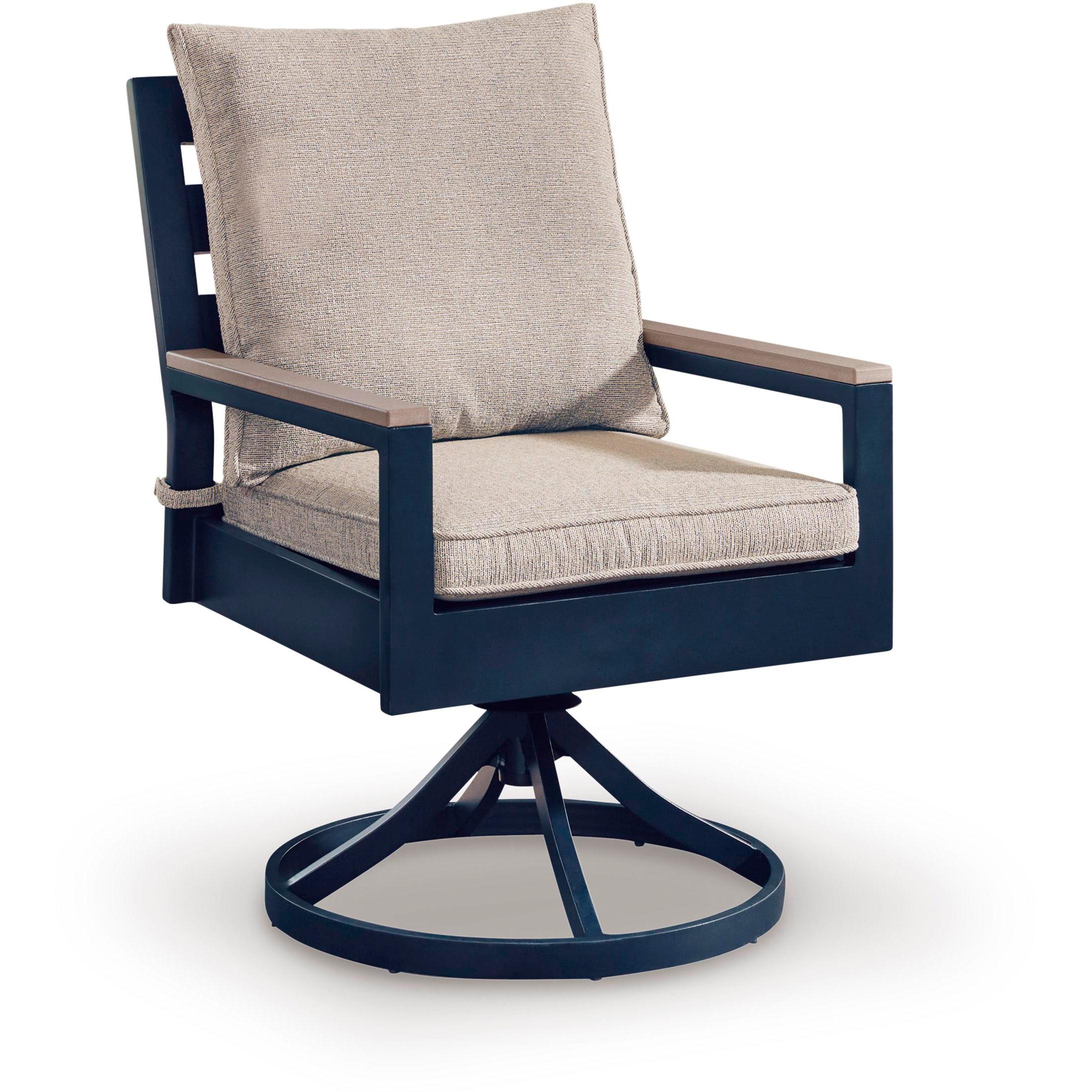 Signature Design by Ashley East Beach PCP587-602A Swivel Chair with Cushion IMAGE 1