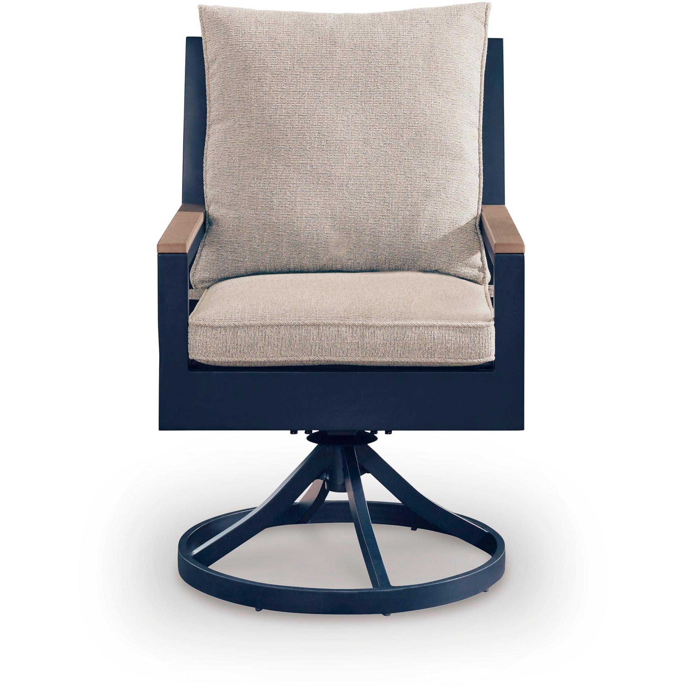 Signature Design by Ashley East Beach PCP587-602A Swivel Chair with Cushion IMAGE 2