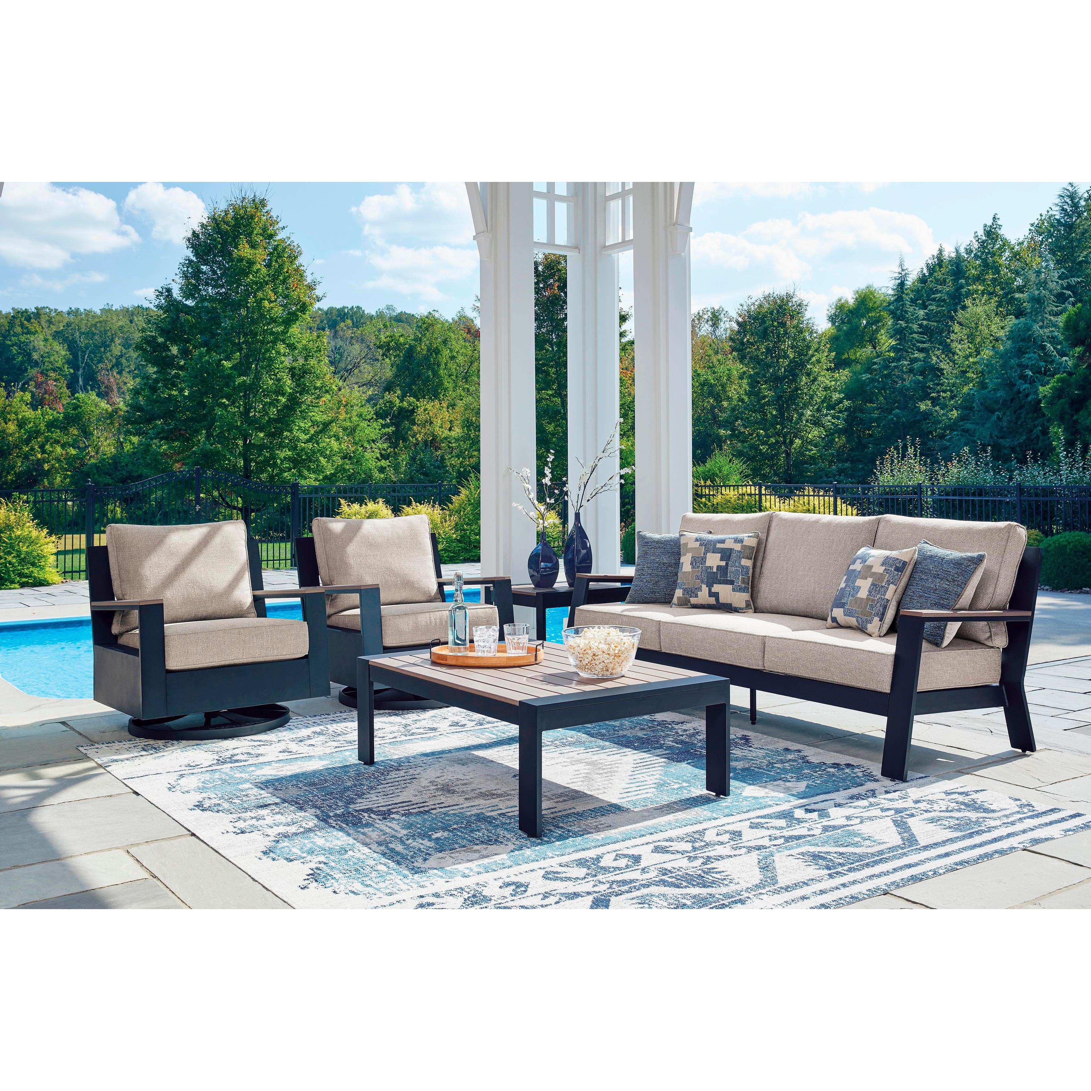 Signature Design by Ashley East Beach PCP587-701 Rectangular Cocktail Table IMAGE 6