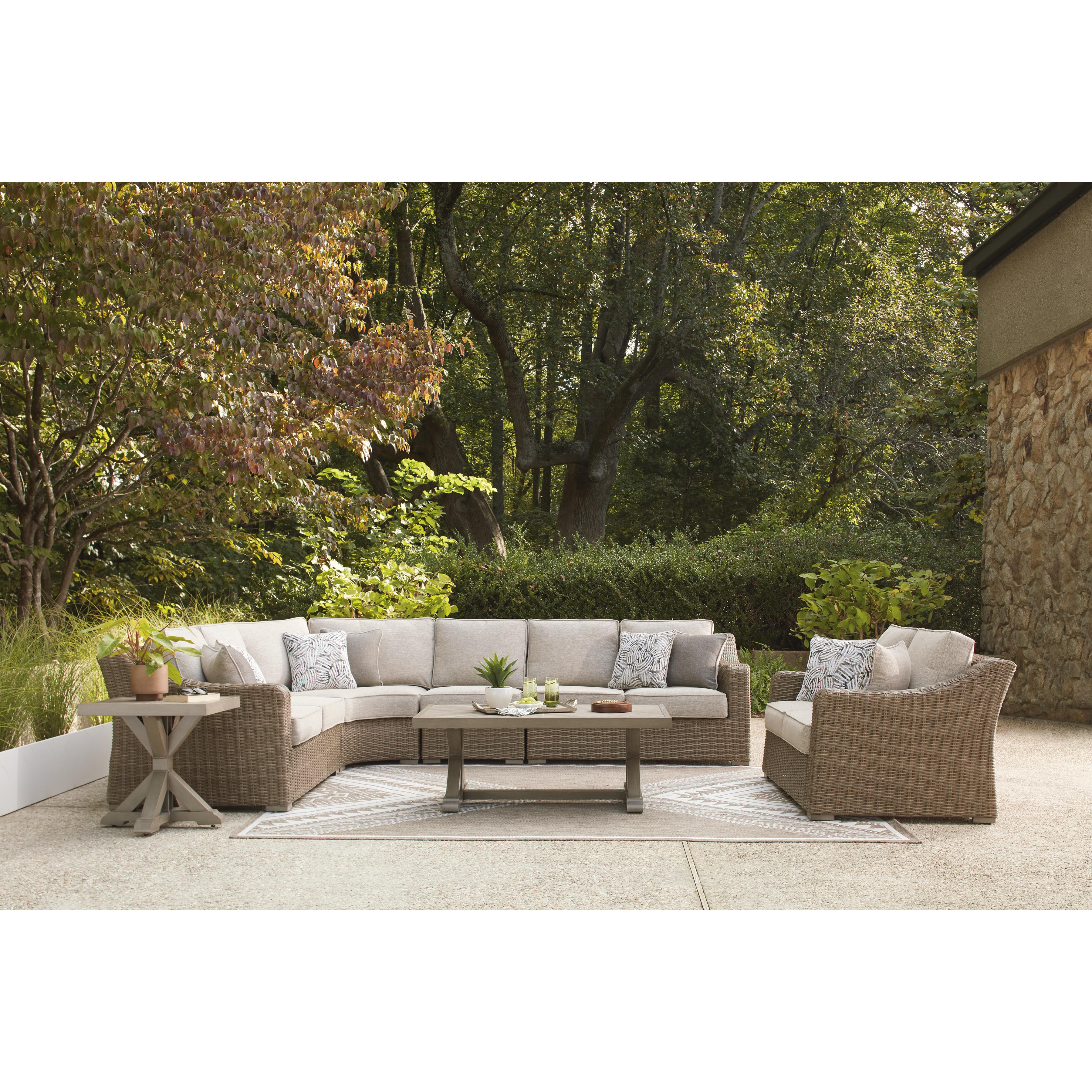 Signature Design by Ashley Laguna Heights PCP790P2 4 pc Outdoor Sectional IMAGE 11