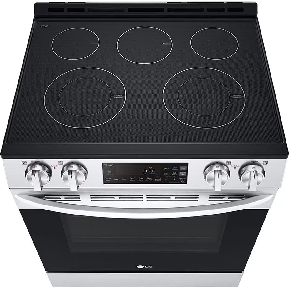 LG 30-inch Slide-in Smart Electric Range with Wi-Fi LSEL6331XE IMAGE 11