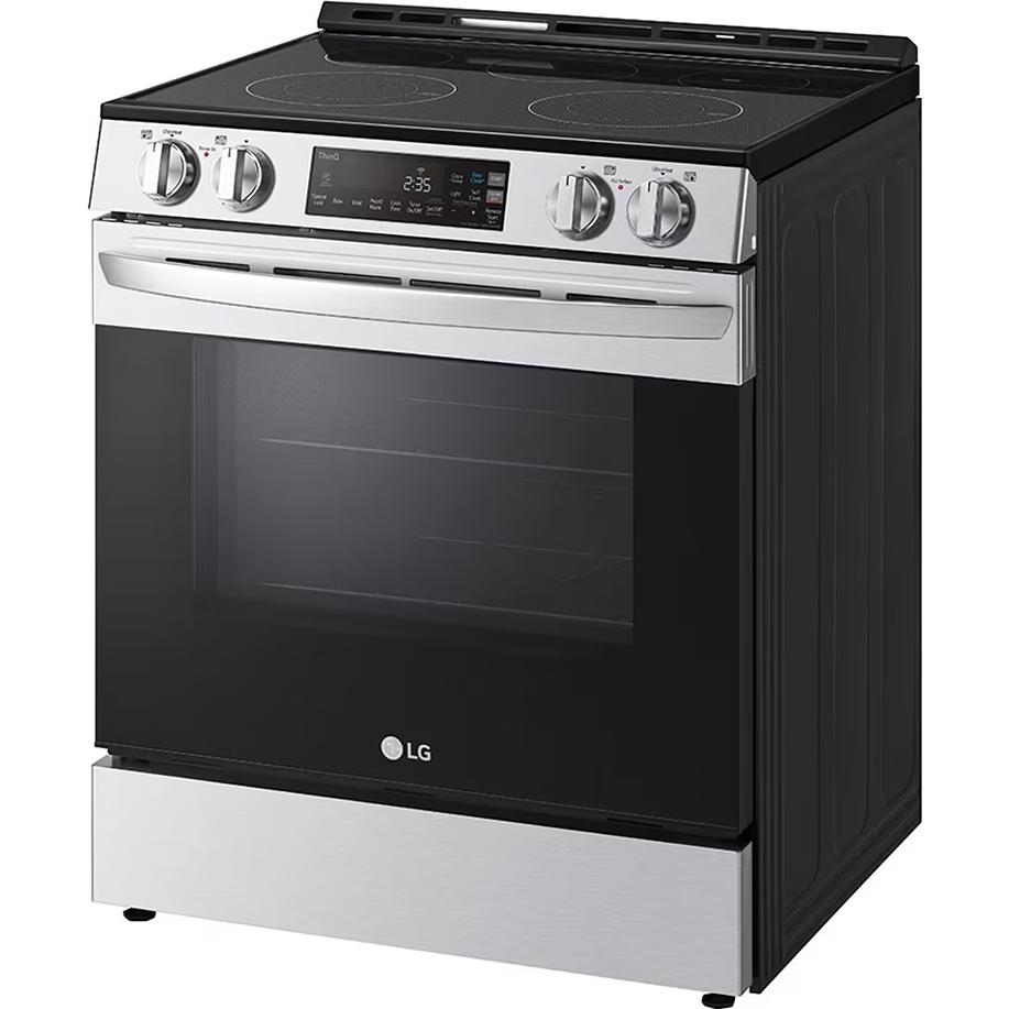 LG 30-inch Slide-in Smart Electric Range with Wi-Fi LSEL6331XE IMAGE 3