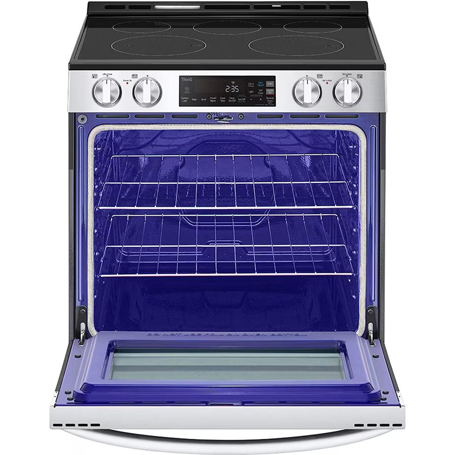 LG 30-inch Slide-in Smart Electric Range with Wi-Fi LSEL6331XE IMAGE 5