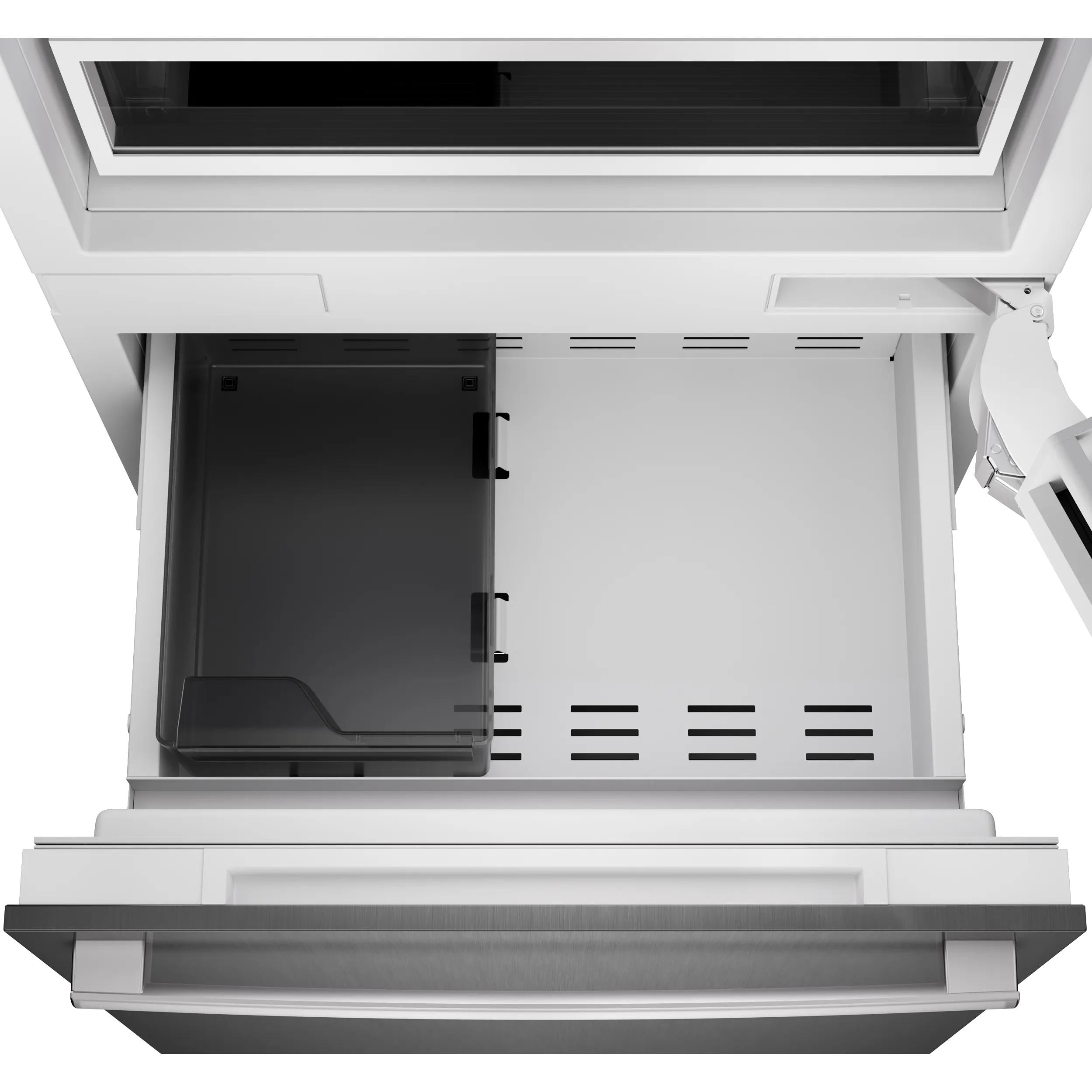 Bosch 30-inch, 16.5 cu.ft. Built-in Bottom Freezer with Wi-Fi Connect B30BB130SS IMAGE 3