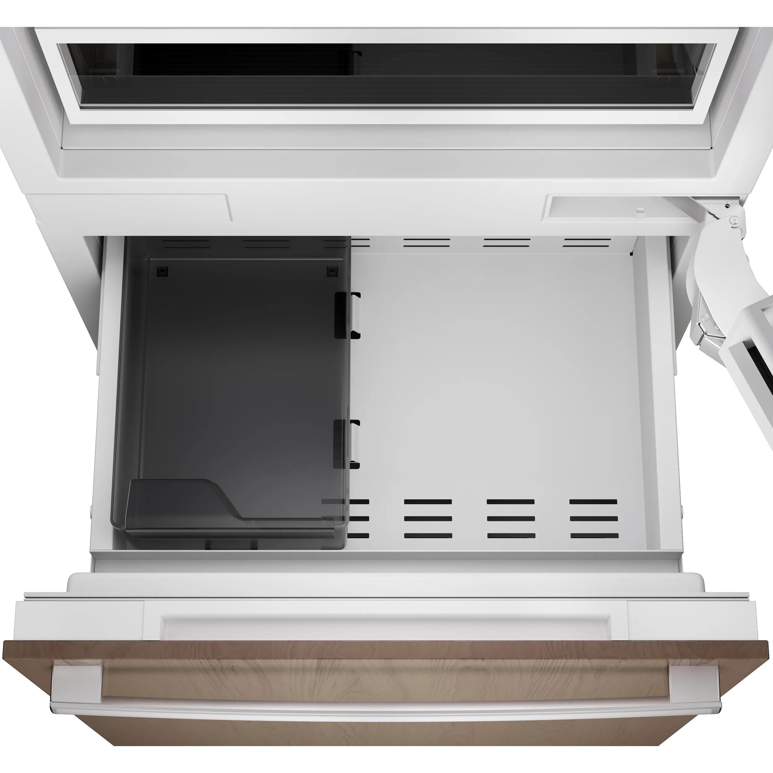 Bosch 30-inch, 16.5 cu.ft. Built-in Bottom Freezer with Wi-Fi Connect B30IB100SP IMAGE 6