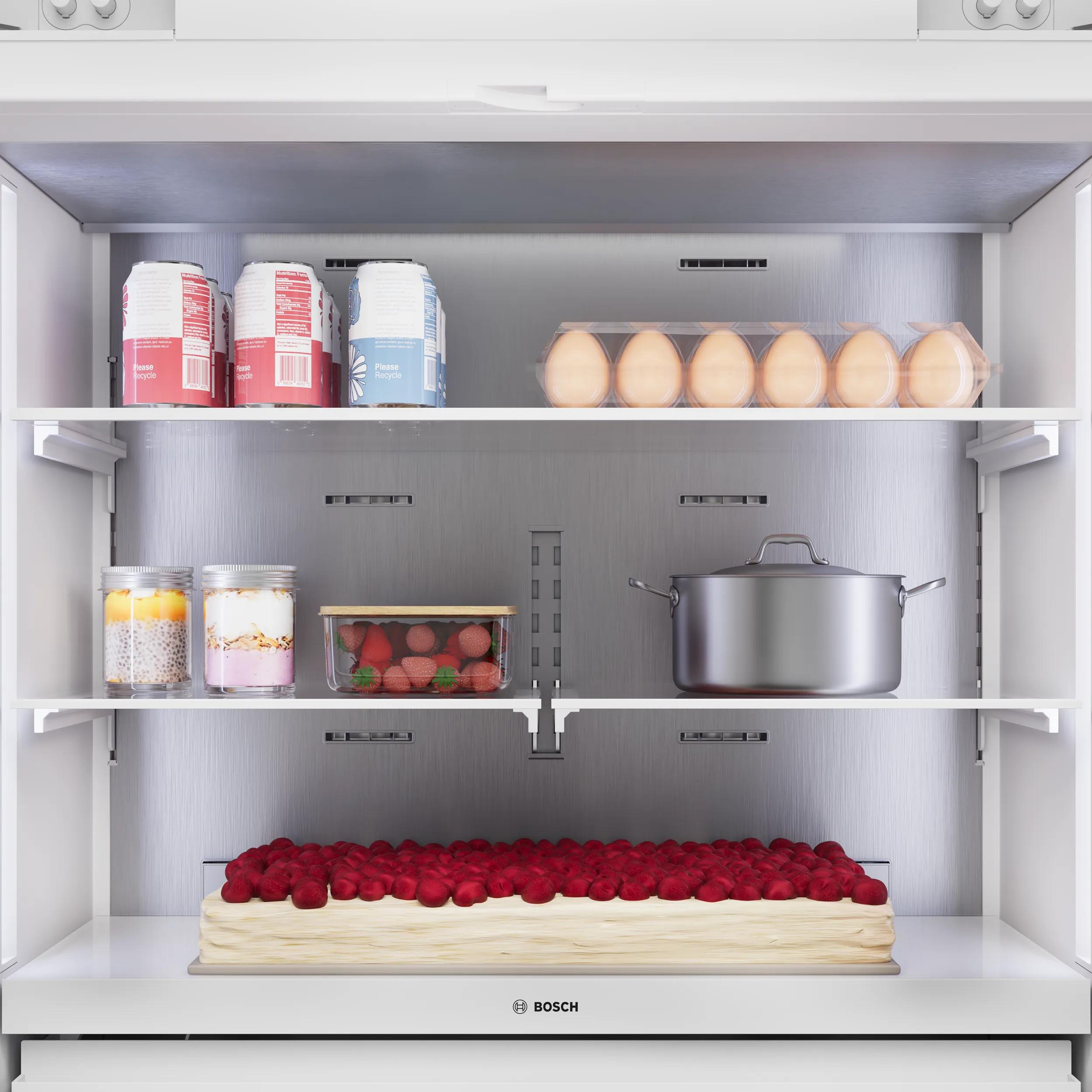 Bosch 36-inch, 20.1 cu.ft. Built-in Bottom Freezer with Wi-Fi Connect B36BT130NS IMAGE 11
