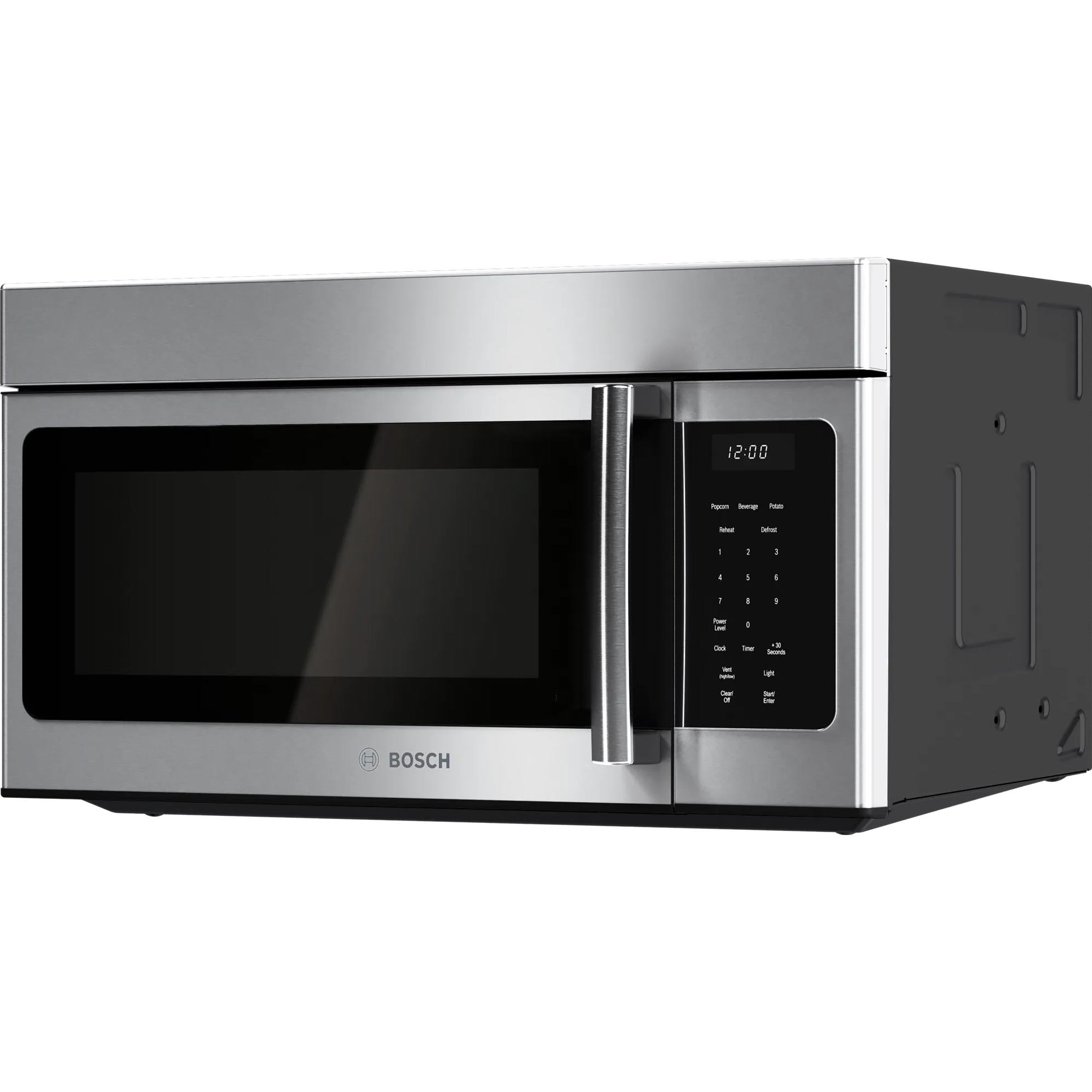 Bosch 30-inch 300 Series Over-The-Range Microwave with Left Side Opening Door HMV3054C IMAGE 3