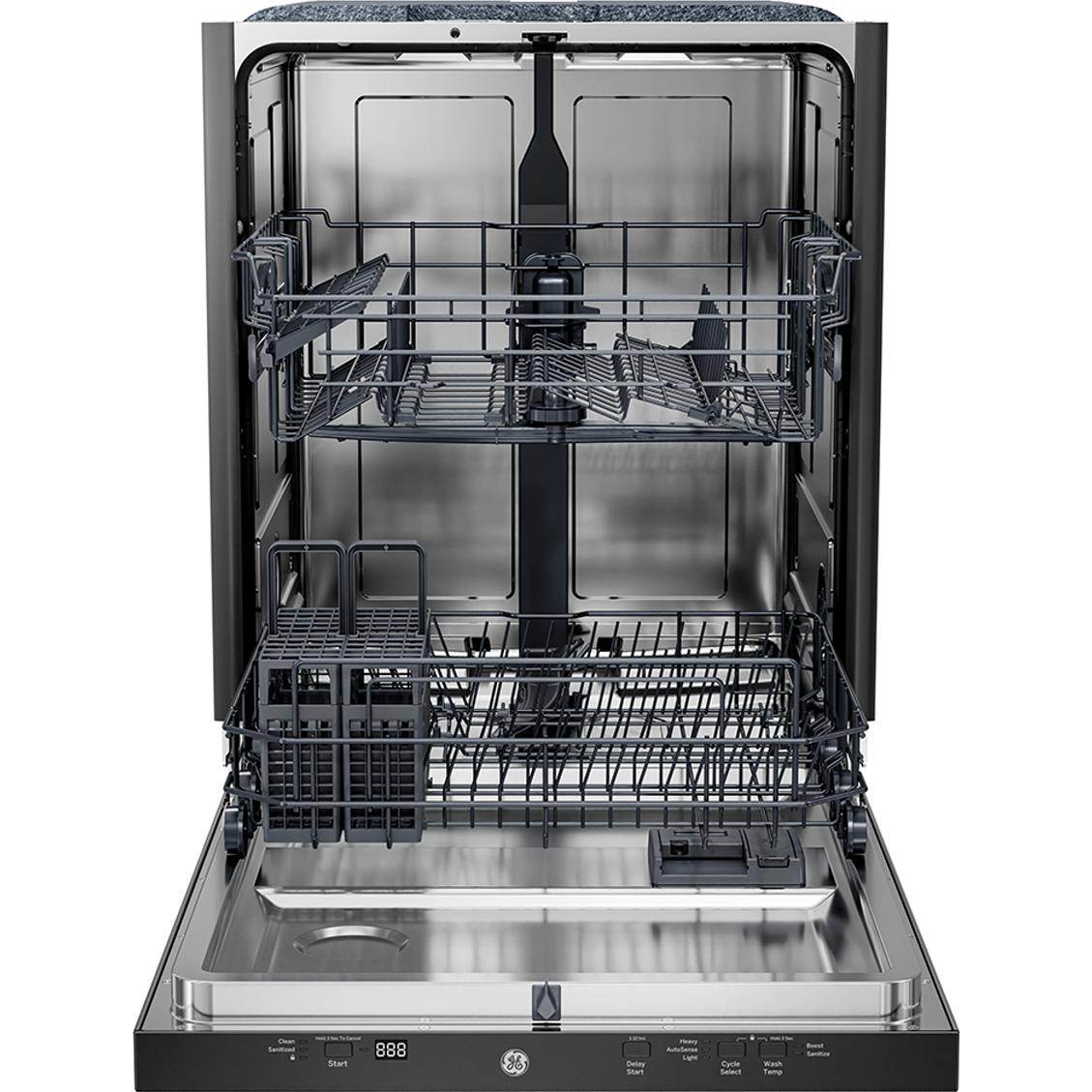 GE Top Control Dishwasher with Auto Open Dry GBT500SSVSS IMAGE 2