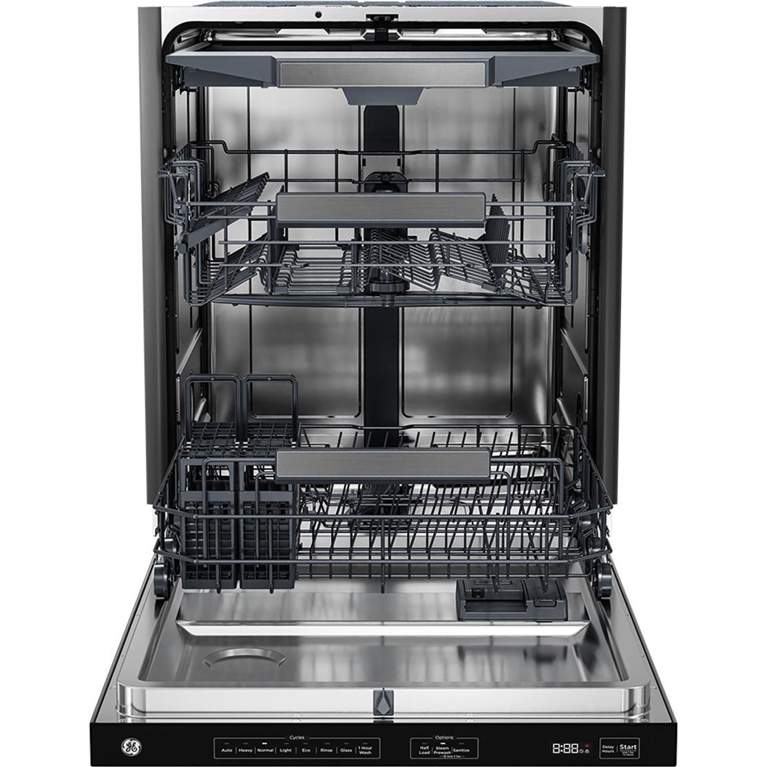 GE Top Control Dishwasher with Auto Open Dry GBT600SSVFS IMAGE 2