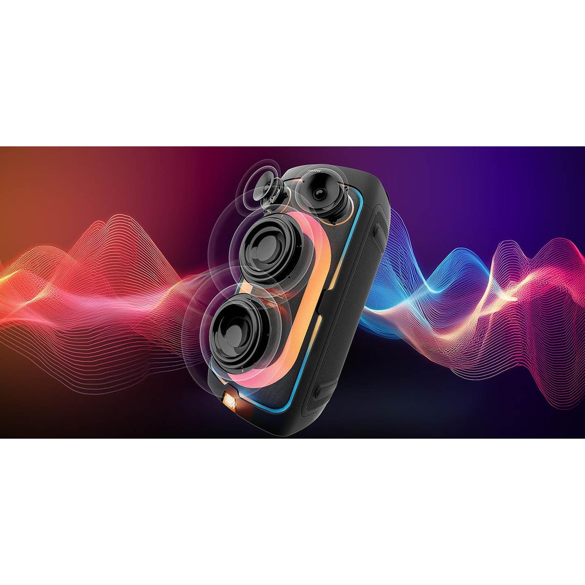 Samsung Sound Tower Portable Party Speaker with Built-in Battery MX-ST40F/ZC IMAGE 2