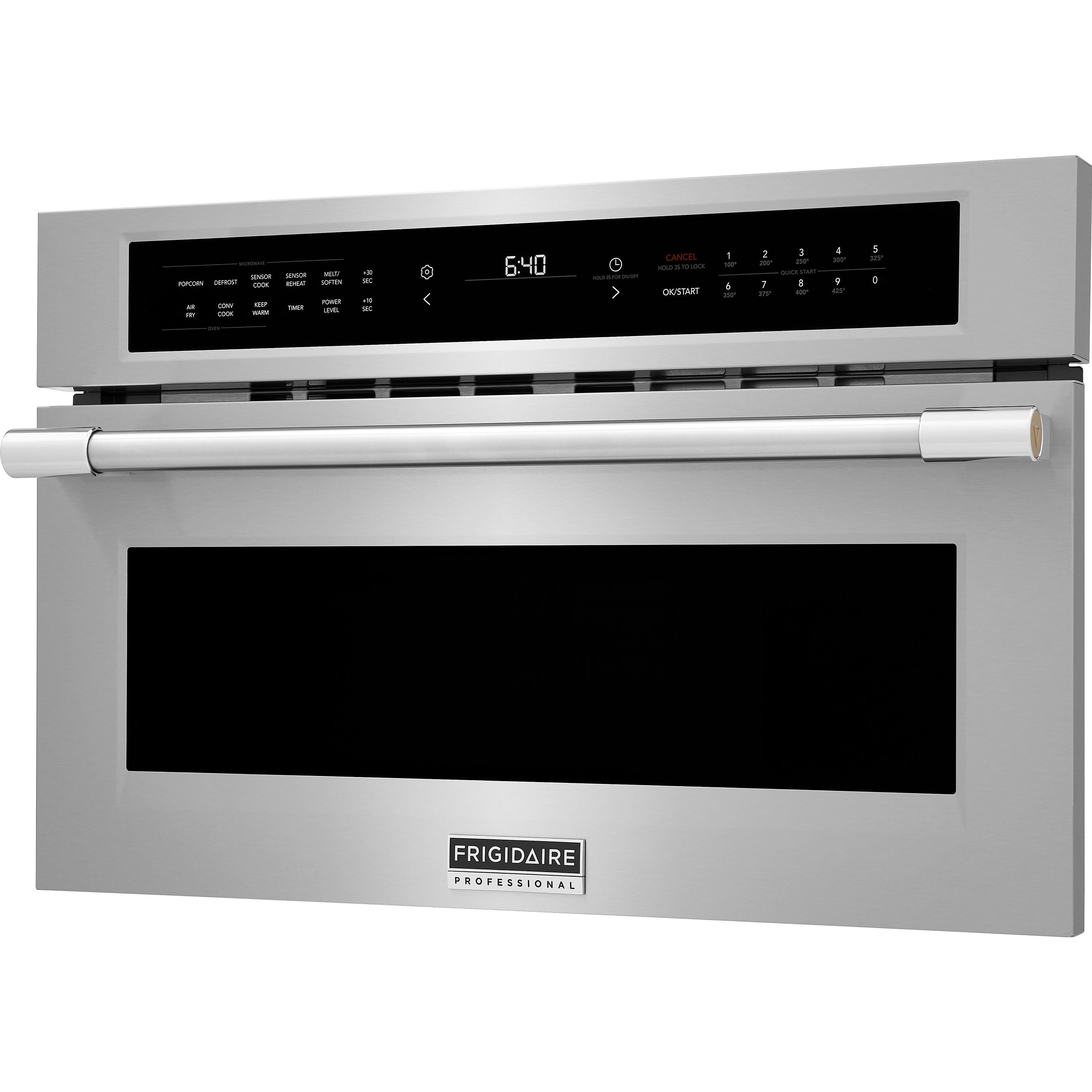 Frigidaire Professional 30-inch, 1.6 cu.ft. Built-in Microwave Oven with Convection PMBD3081BF IMAGE 2