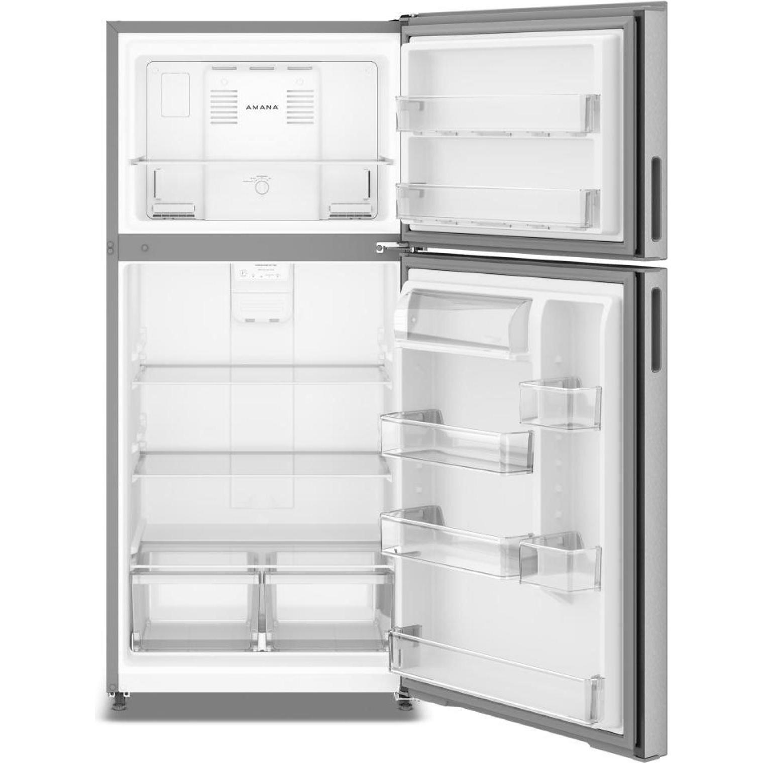 Amana 30-Inch, 19 Cu. Ft. Garage Ready Top-Freezer Refrigerator ARTX2419SZ IMAGE 2