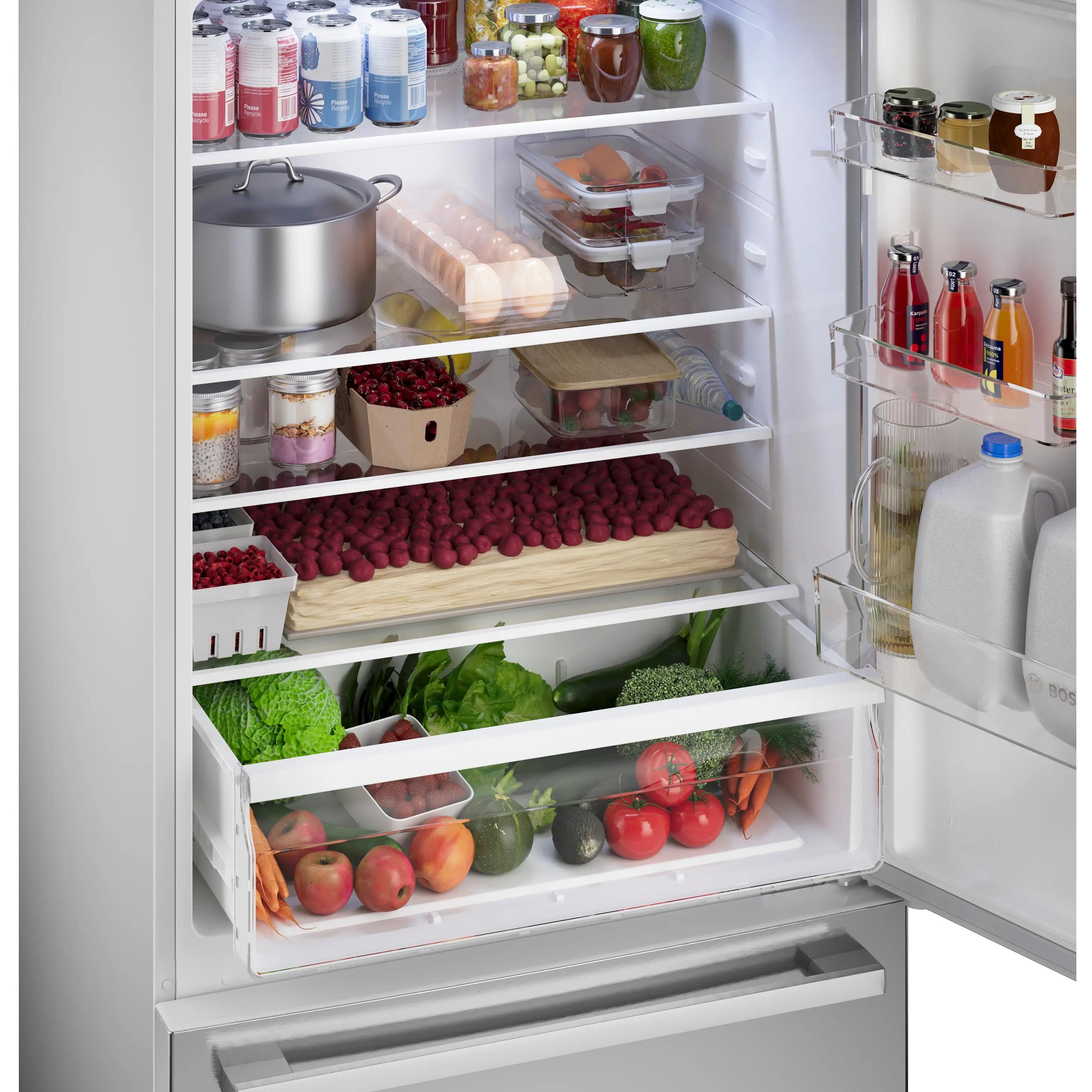 Bosch Freestanding Bottom Freezer Refrigerator B33CM10SNS IMAGE 6