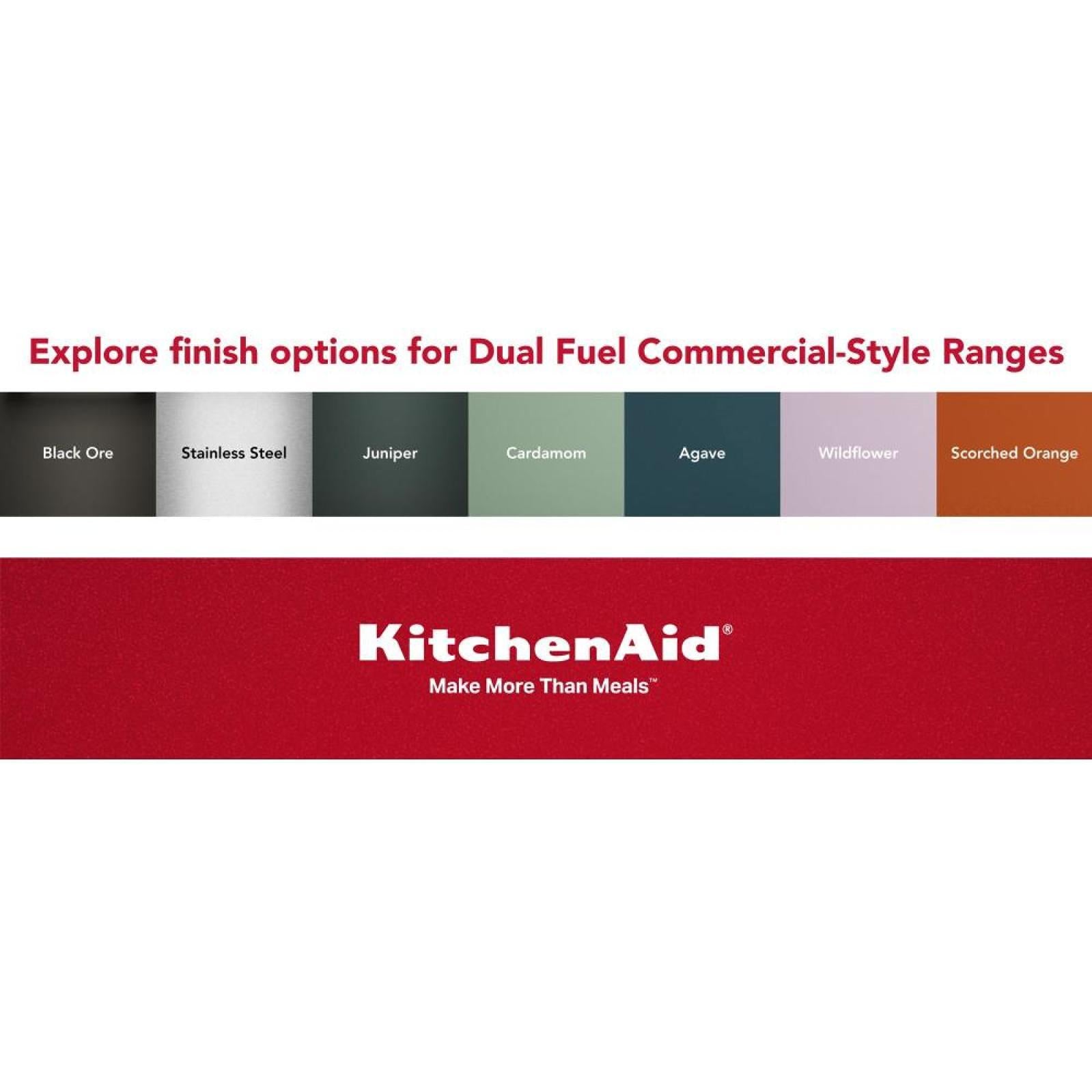 KitchenAid 30-inch Freestanding Commercial-Style Dual-Fuel Range KFDS930SDC IMAGE 10