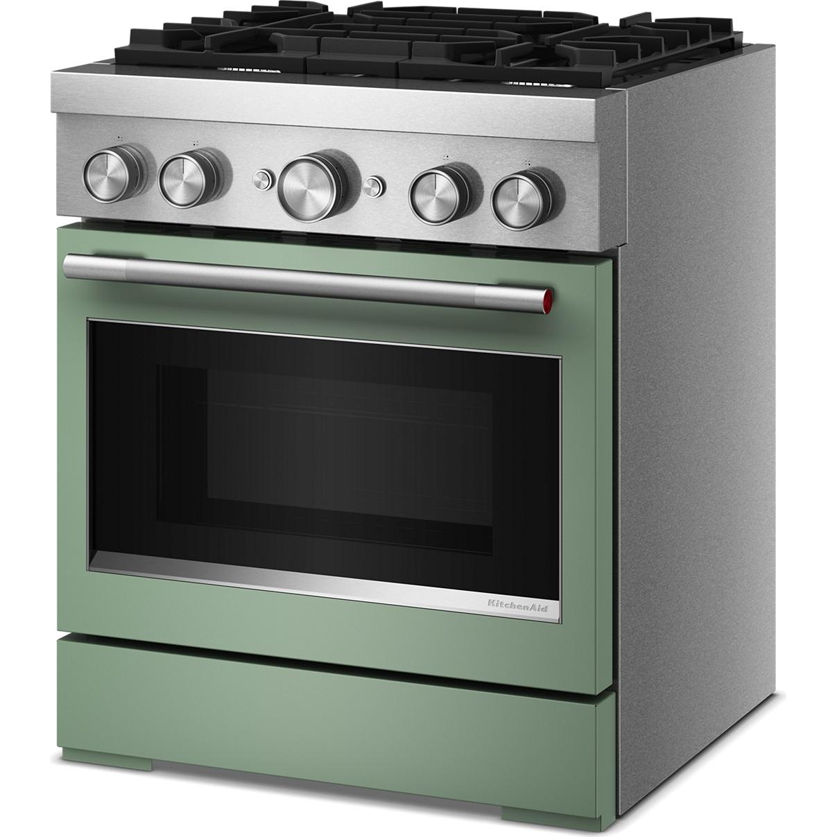 KitchenAid 30-inch Freestanding Commercial-Style Dual-Fuel Range KFDS930SDC IMAGE 6