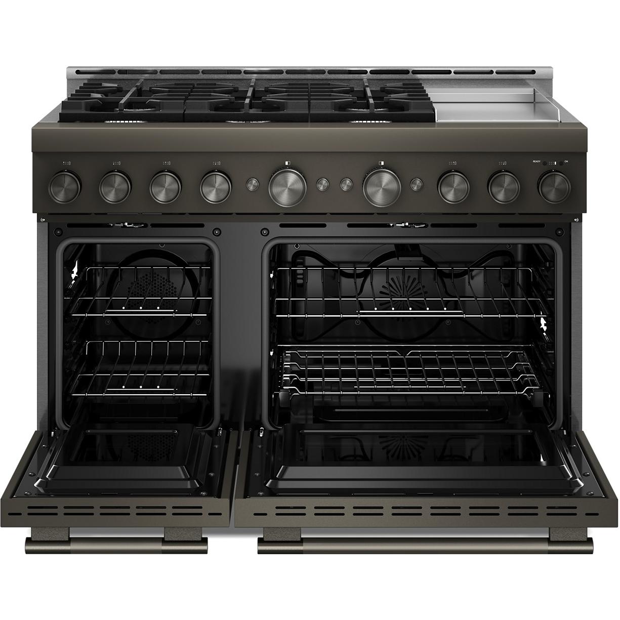 KitchenAid 48-inch Freestanding Gas Range with 6 Burners and Griddle KFGD948SBE IMAGE 2