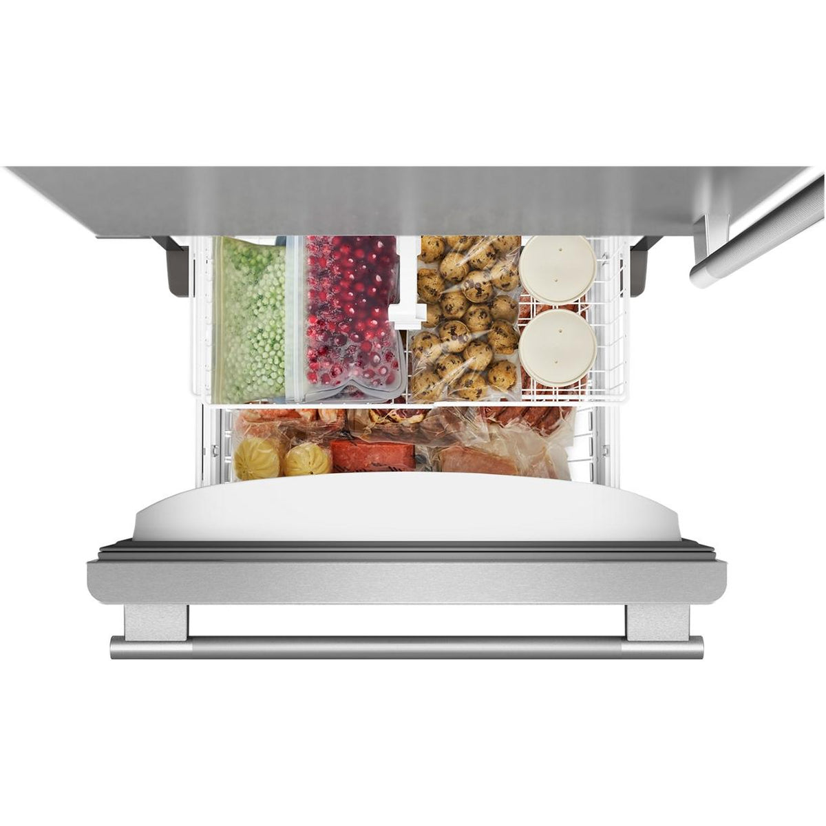 KitchenAid 30-inch, 18.7 cu. ft. Freestanding Bottom Freezer Refrigerator with Full-Width Pantry Drawer KRBL130SPS IMAGE 8