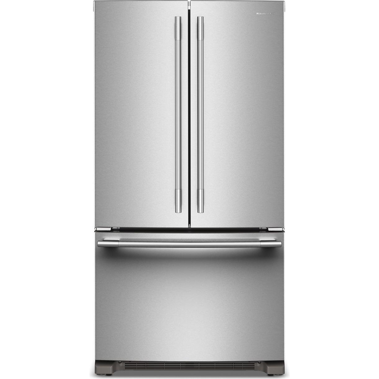 KitchenAid 36-inch, French 3-Door Refrigerator KRFF136SPS IMAGE 1