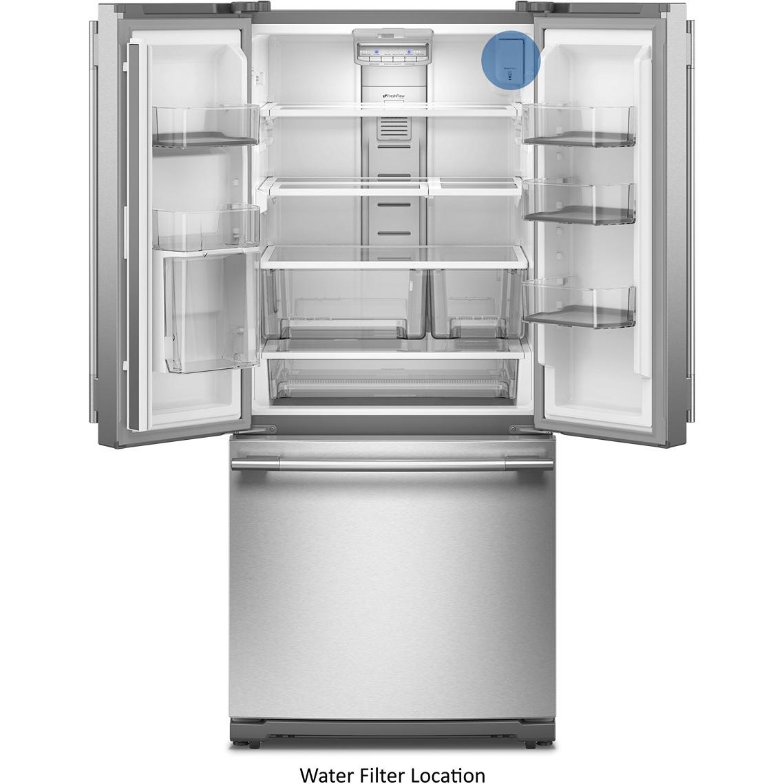 KitchenAid 30-inch, 20 cu. ft. French 3-Door Refrigerator KRFF330SPS IMAGE 11