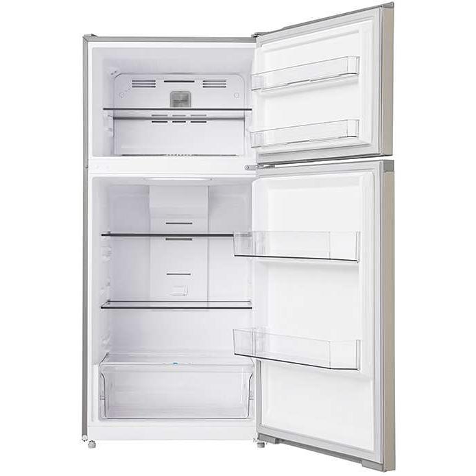 Midea 28-inch, 14.2 cu. ft. Freestanding Top Freezer Refrigerator MRT14D2BST IMAGE 4