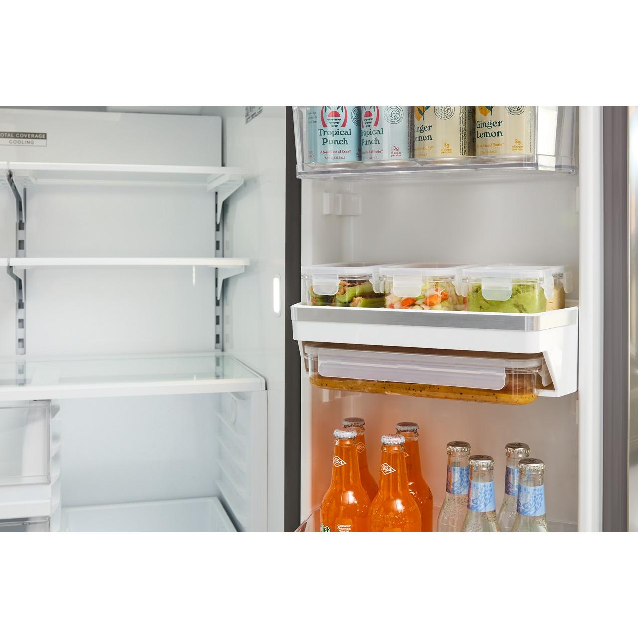 Whirlpool 36-inch, 22 cu. ft. French 3-Door Refrigerator with Water and Ice Dispensing System WRFC7036RZ IMAGE 3