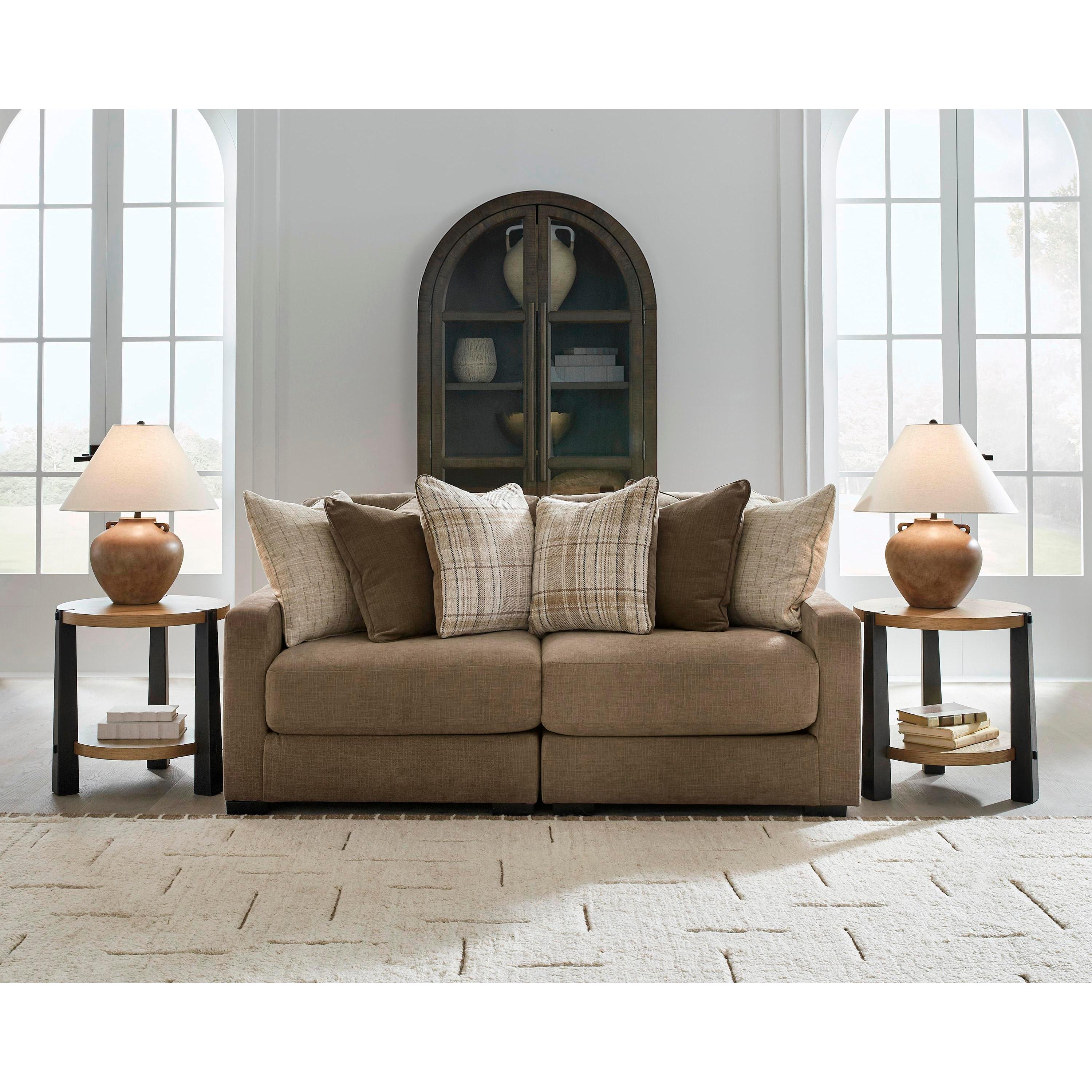 Benchcraft Camellia-Court Stationary Sofa 6820764/6820765 IMAGE 1