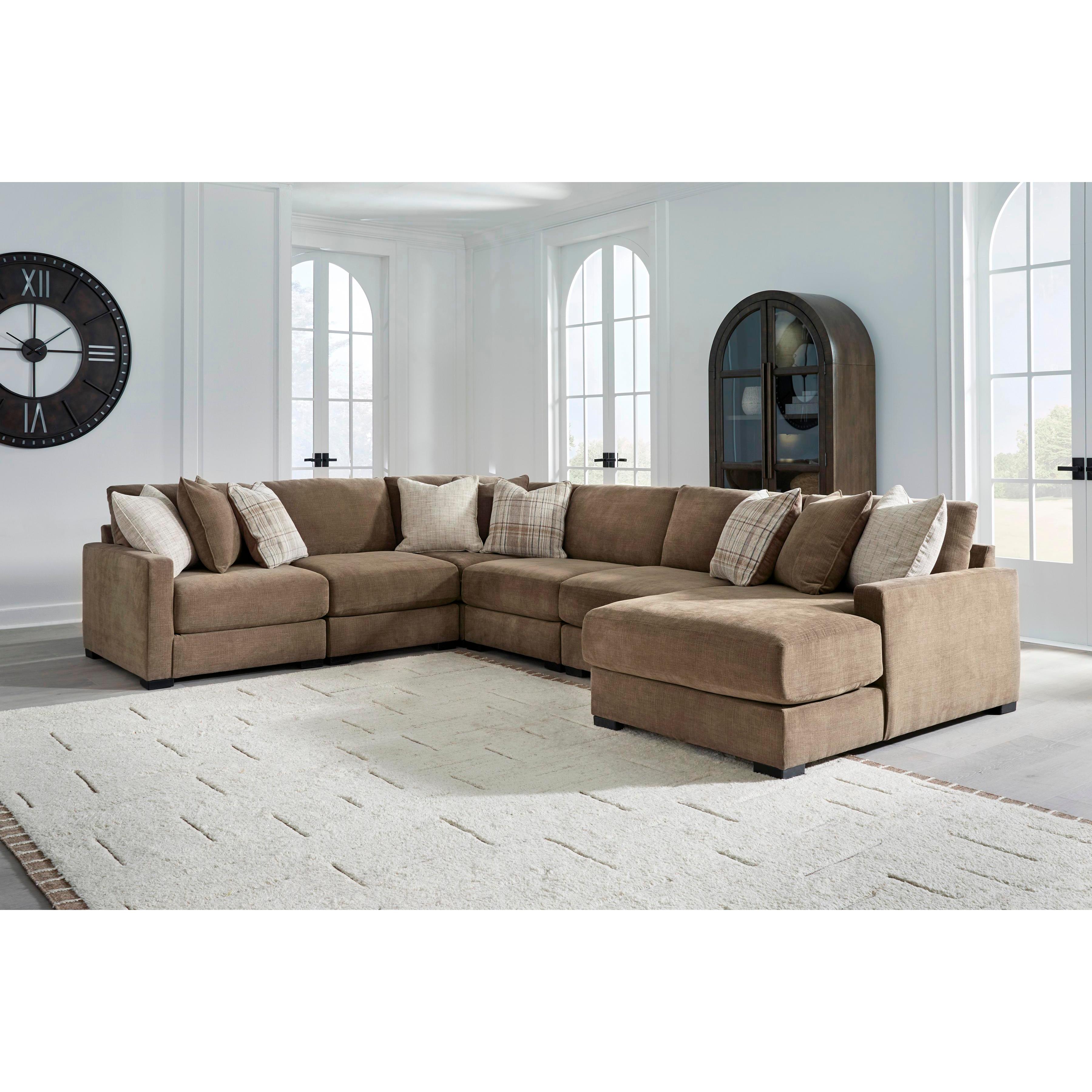 Benchcraft Camellia-Court 6 pc Sectional 6820764/6820746/6820777/6820746/6820746/6820717 IMAGE 2