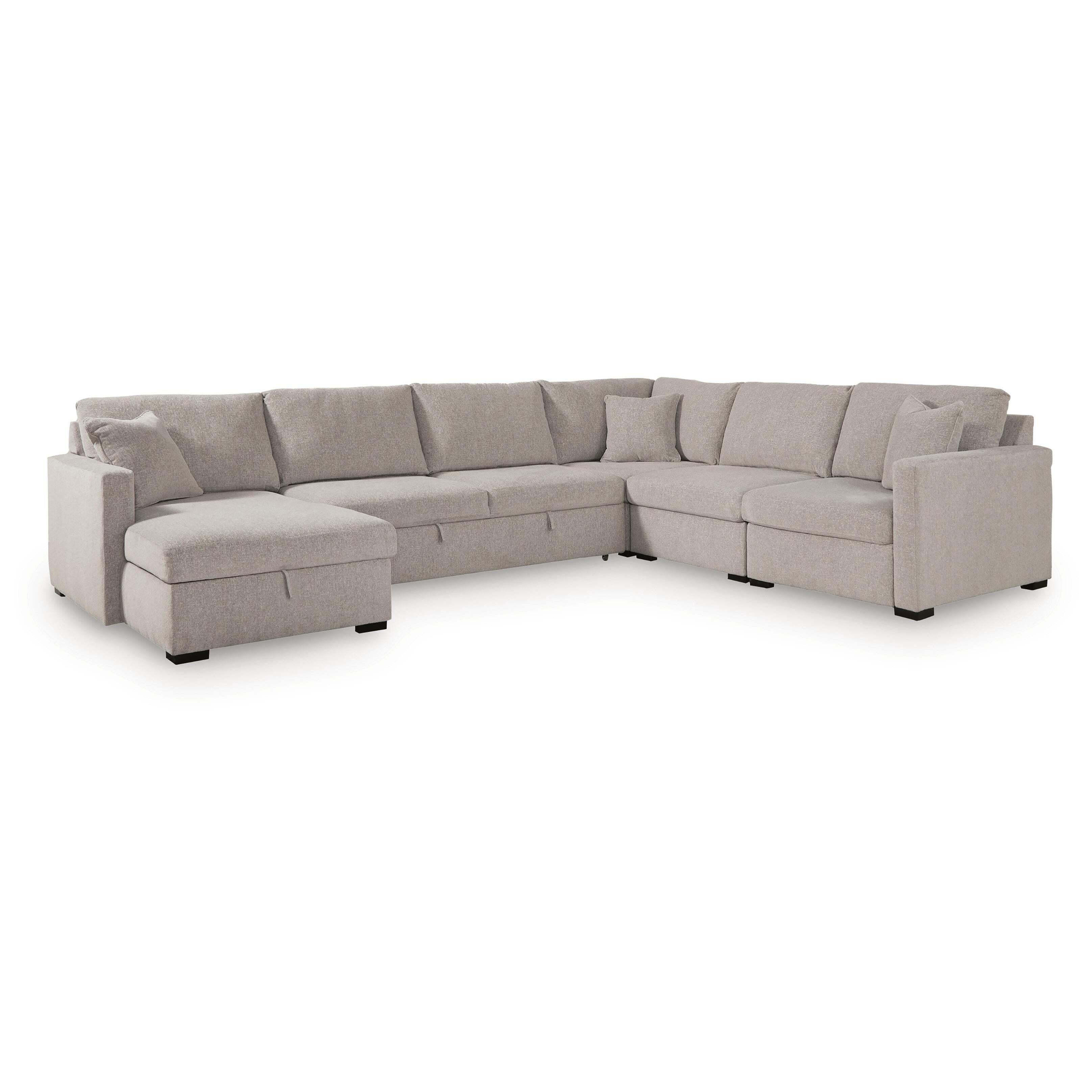Benchcraft ModMax Luxe Fabric Sleeper Sectional 6860516S/6860546/6860565/6860571/6860577 IMAGE 1