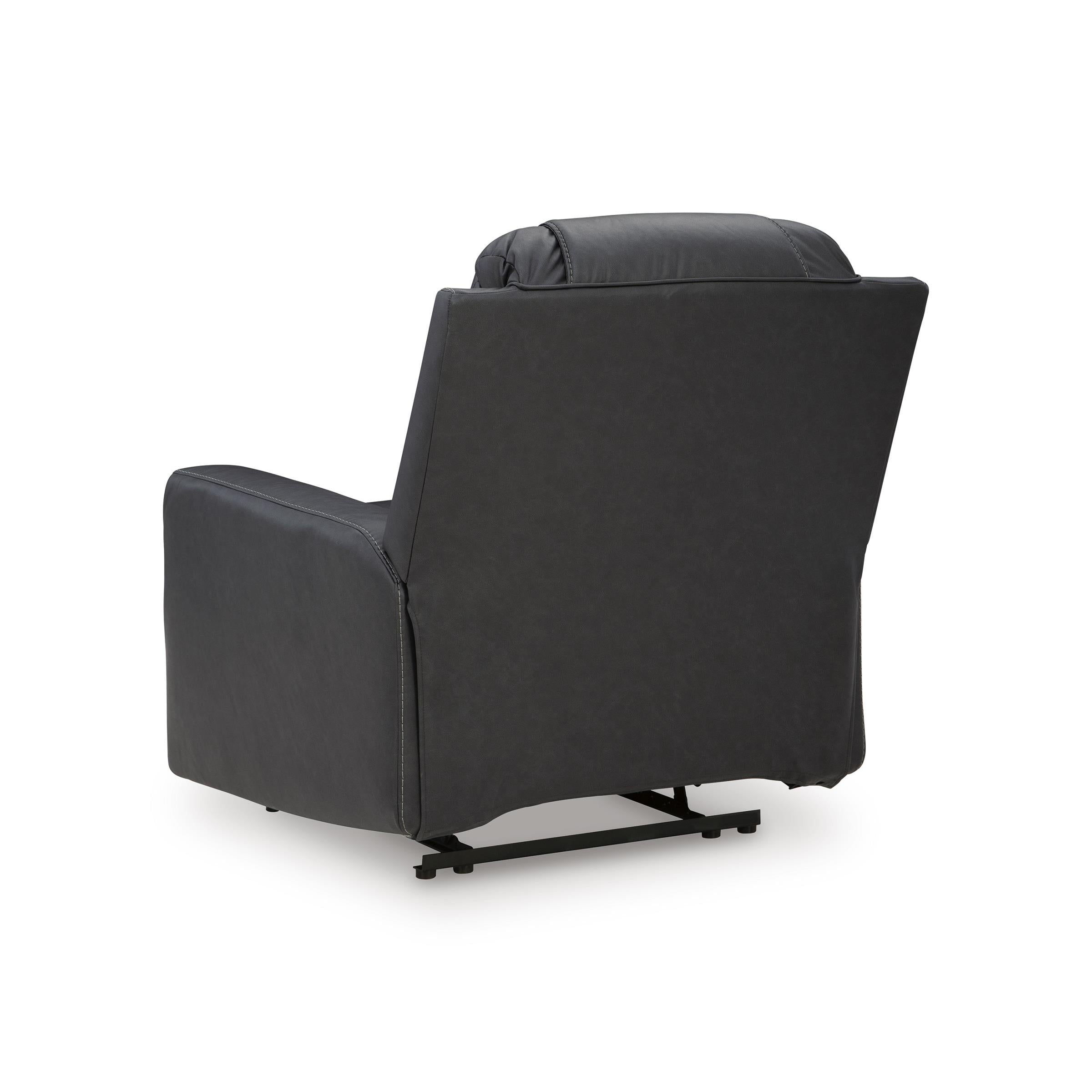 Benchcraft Mackmenville Leather Look Recliner with Wall Recline 7471329 IMAGE 4