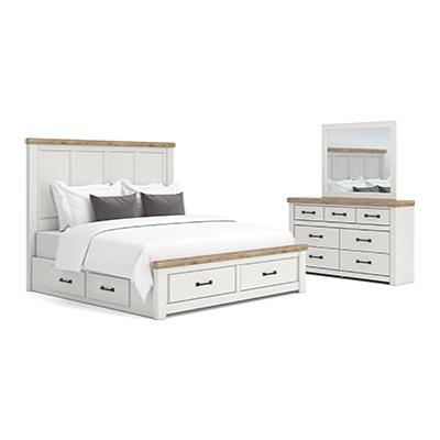 Benchcraft Savonport Dresser with Mirror B4615-31/B4615-36 IMAGE 3