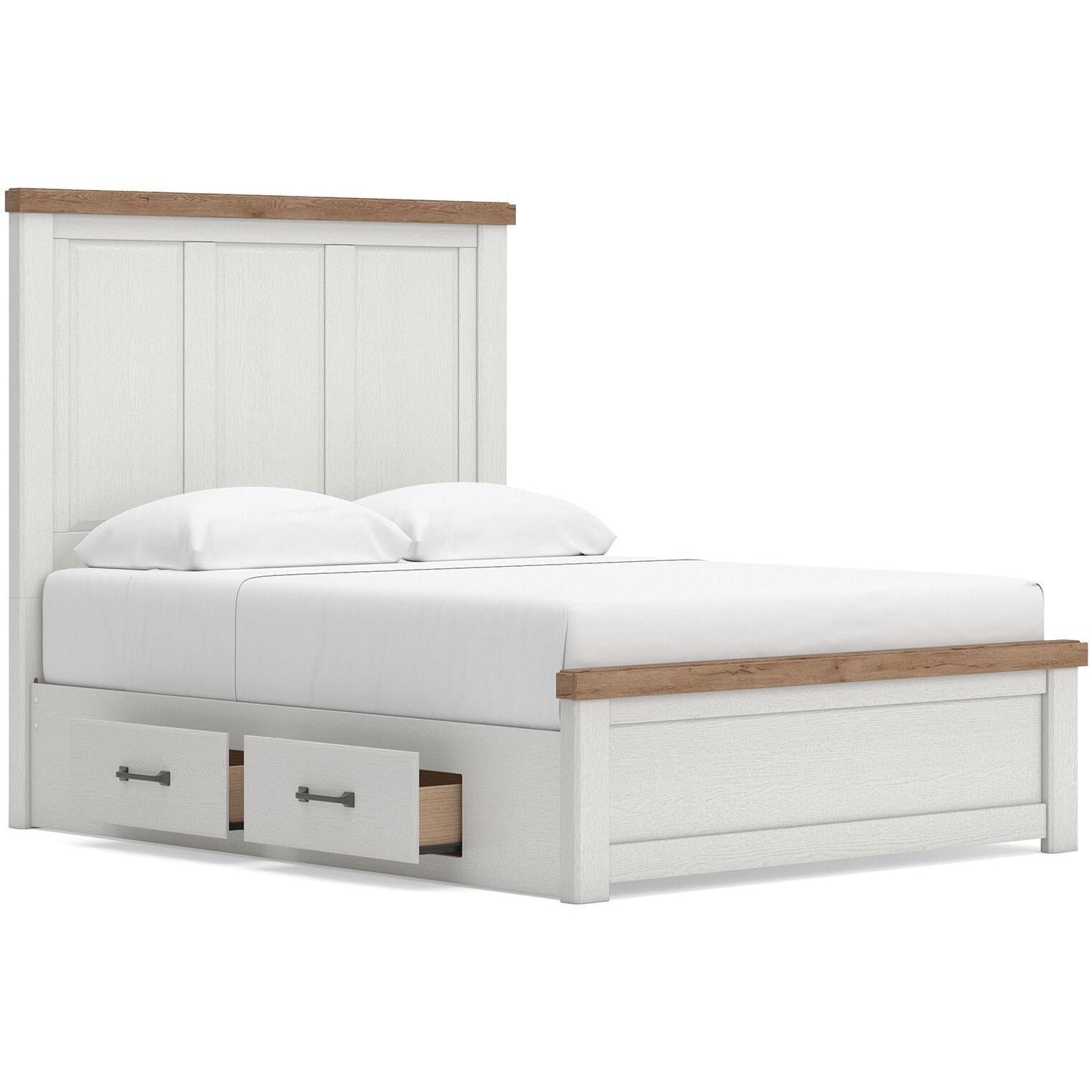 Signature Design by Ashley Savonport Queen Panel Bed with Storage B100-13/B4615-54/B4615-57/B4615-60/B4615-95 IMAGE 4