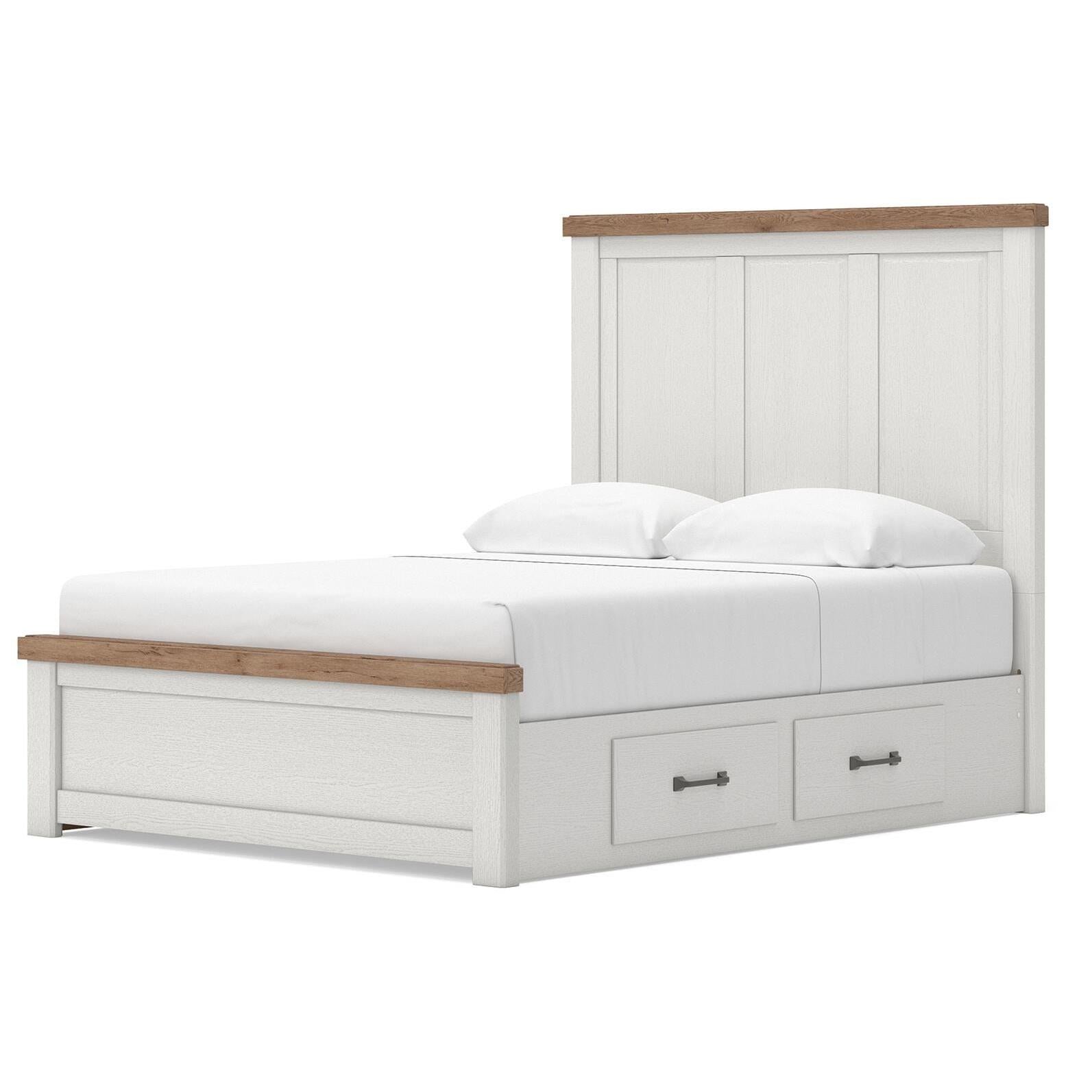 Signature Design by Ashley Savonport Queen Panel Bed with Storage B100-13/B4615-54/B4615-57/B4615-60/B4615-60 IMAGE 3