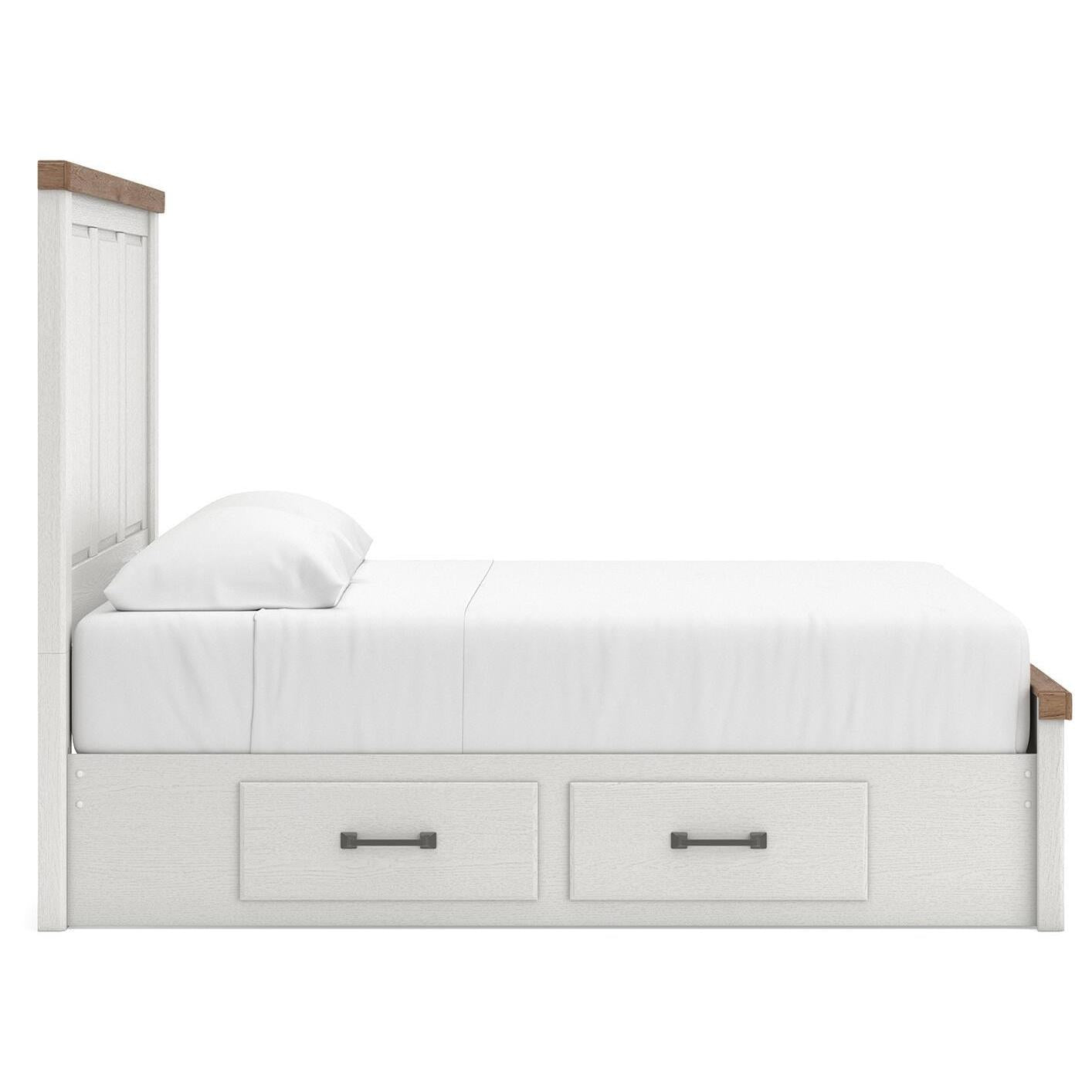 Signature Design by Ashley Savonport Queen Panel Bed with Storage B100-13/B4615-54/B4615-57/B4615-60/B4615-60 IMAGE 6