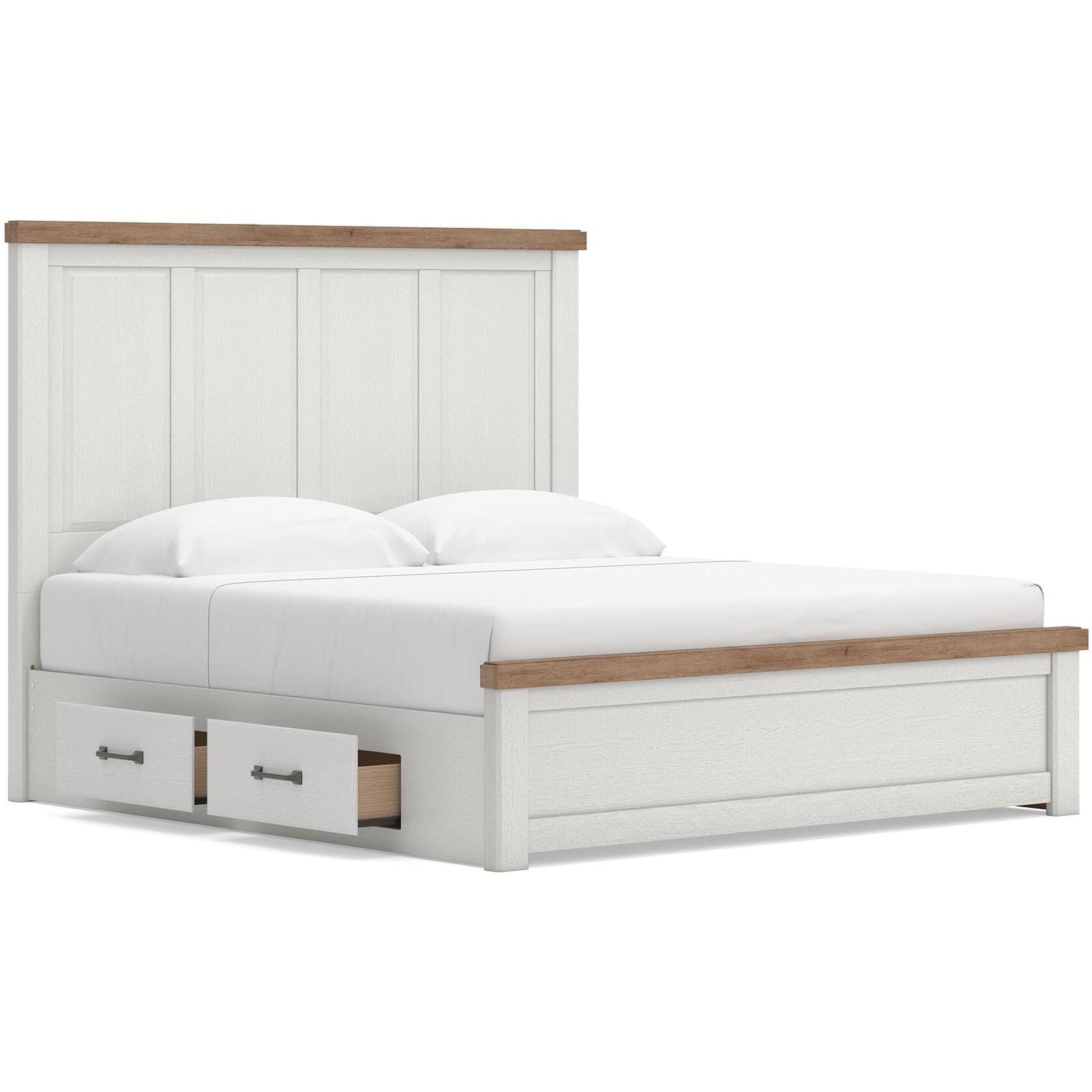 Signature Design by Ashley Savonport King Panel Bed with Storage B100-14/B4615-56/B4615-58/B4615-60/B4615-60 IMAGE 4