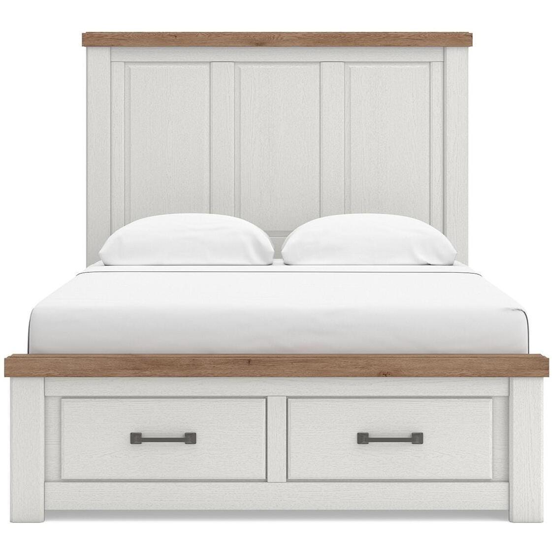 Signature Design by Ashley Savonport Queen Panel Bed with Storage B100-13/B4615-54S/B4615-57/B4615-60/B4615-60 IMAGE 3