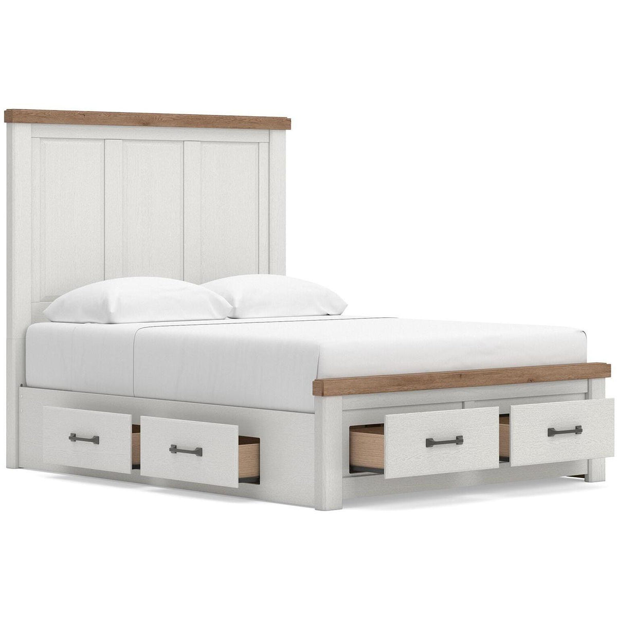 Signature Design by Ashley Savonport Queen Panel Bed with Storage B100-13/B4615-54S/B4615-57/B4615-60/B4615-60 IMAGE 4