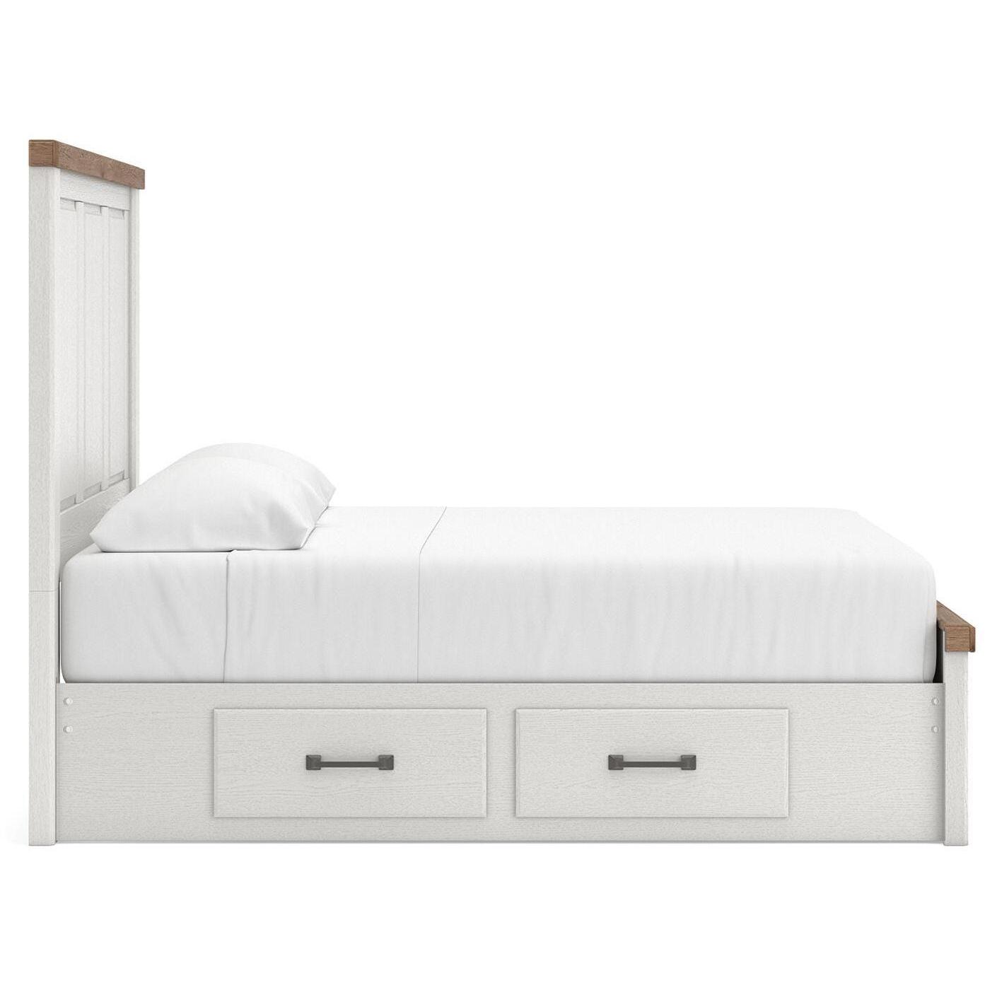 Signature Design by Ashley Savonport Queen Panel Bed with Storage B100-13/B4615-54S/B4615-57/B4615-60/B4615-60 IMAGE 6
