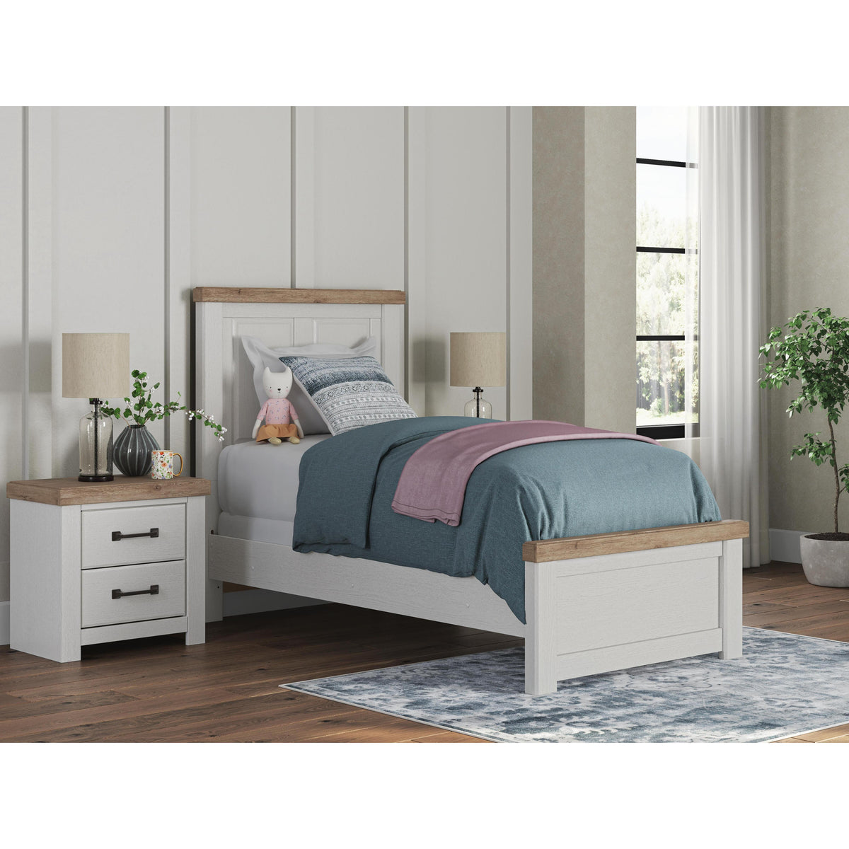 Benchcraft Savonport Twin Panel Bed B4615-52/B4615-53/B4615-83 IMAGE 2