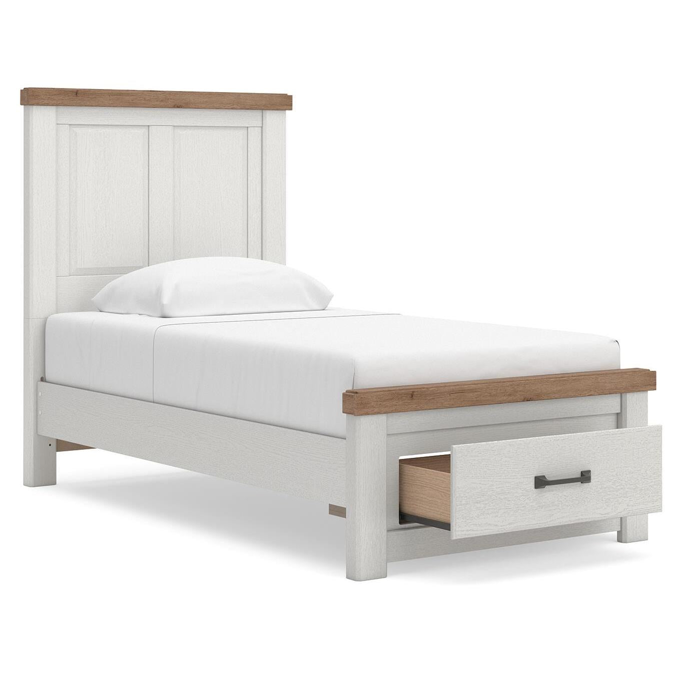 Signature Design by Ashley Savonport Twin Panel Bed with Storage B100-11/B4615-52S/B4615-53/B4615-89 IMAGE 3