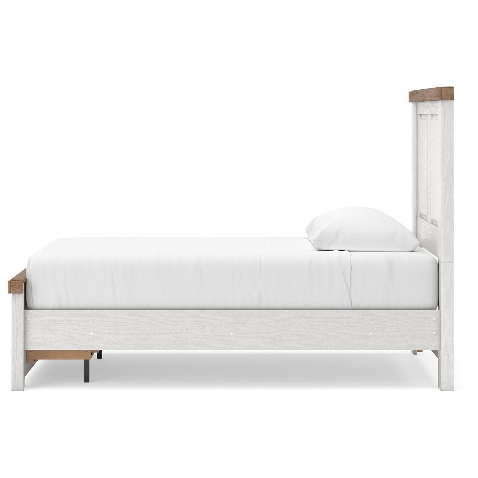 Signature Design by Ashley Savonport Twin Panel Bed with Storage B100-11/B4615-52S/B4615-53/B4615-89 IMAGE 4