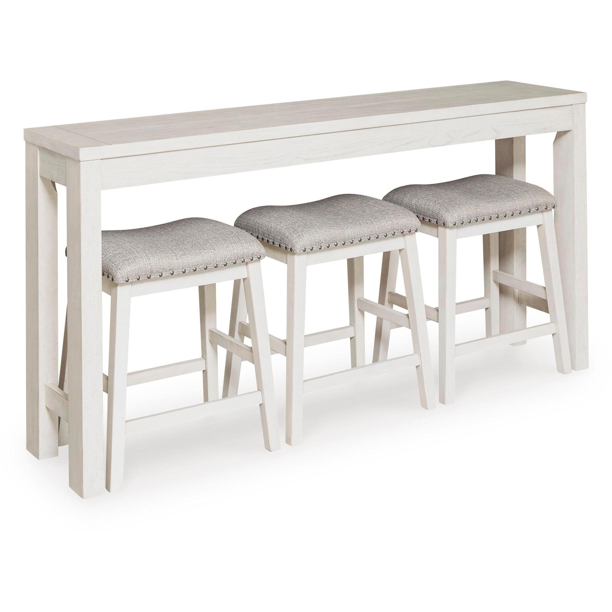 Signature Design by Ashley Robbinsdale 4 pc Counter Height Dinette D642-113 IMAGE 1